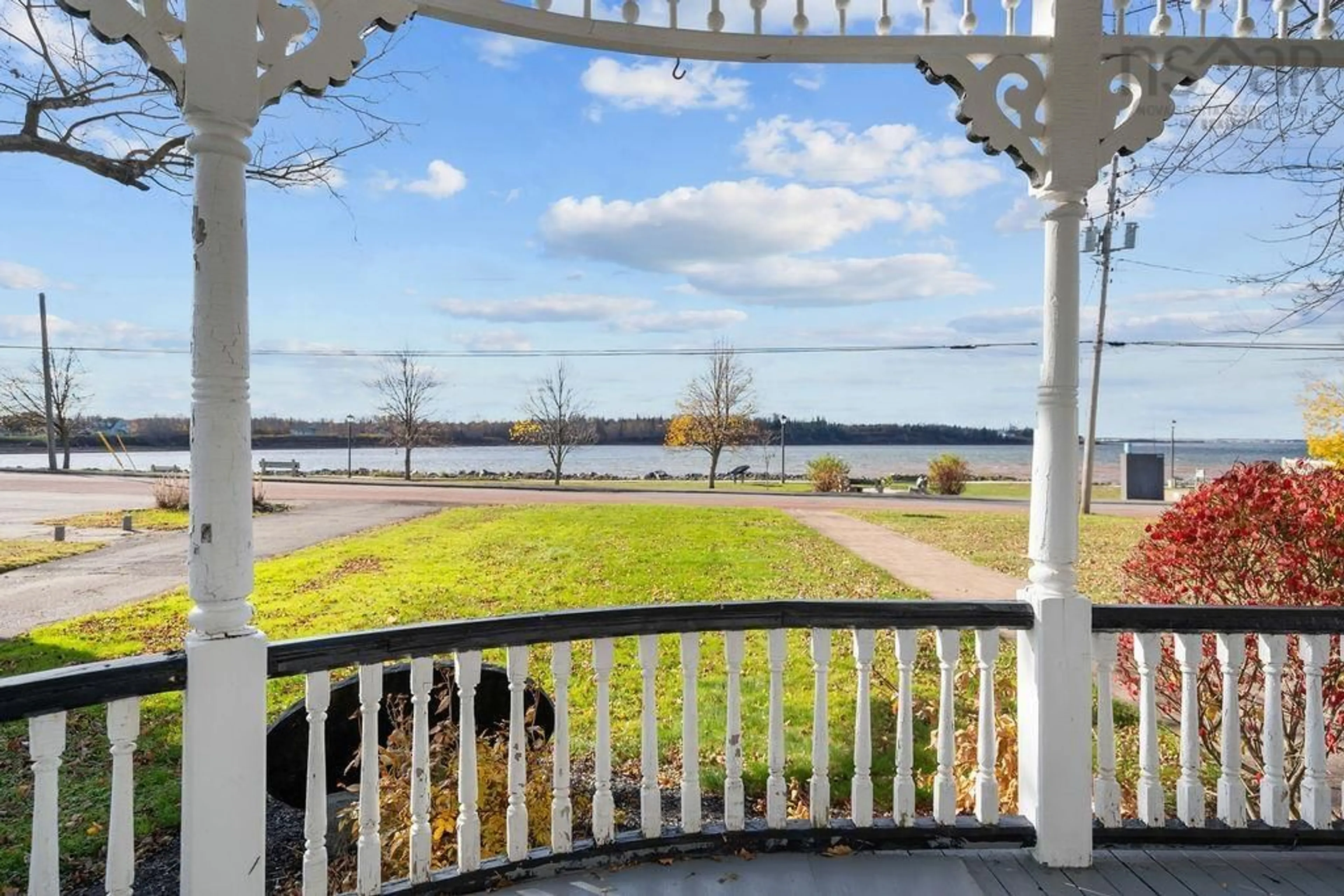 Patio, the view of lake or river for 204 Water St, Pugwash Nova Scotia B0K 1L0