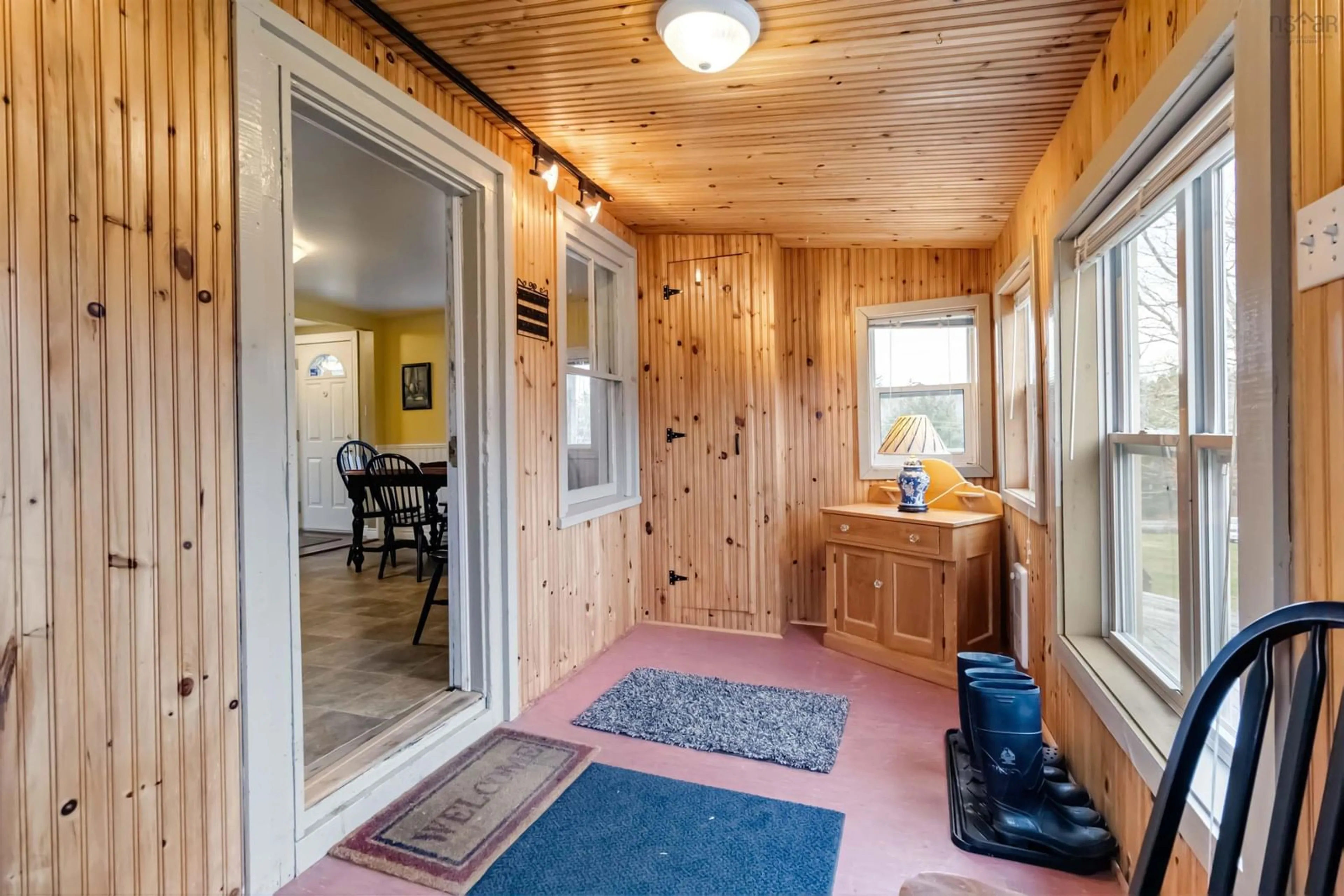 Indoor entryway, wood floors for 940 Highway 210, Waterloo Nova Scotia B4V 8J7