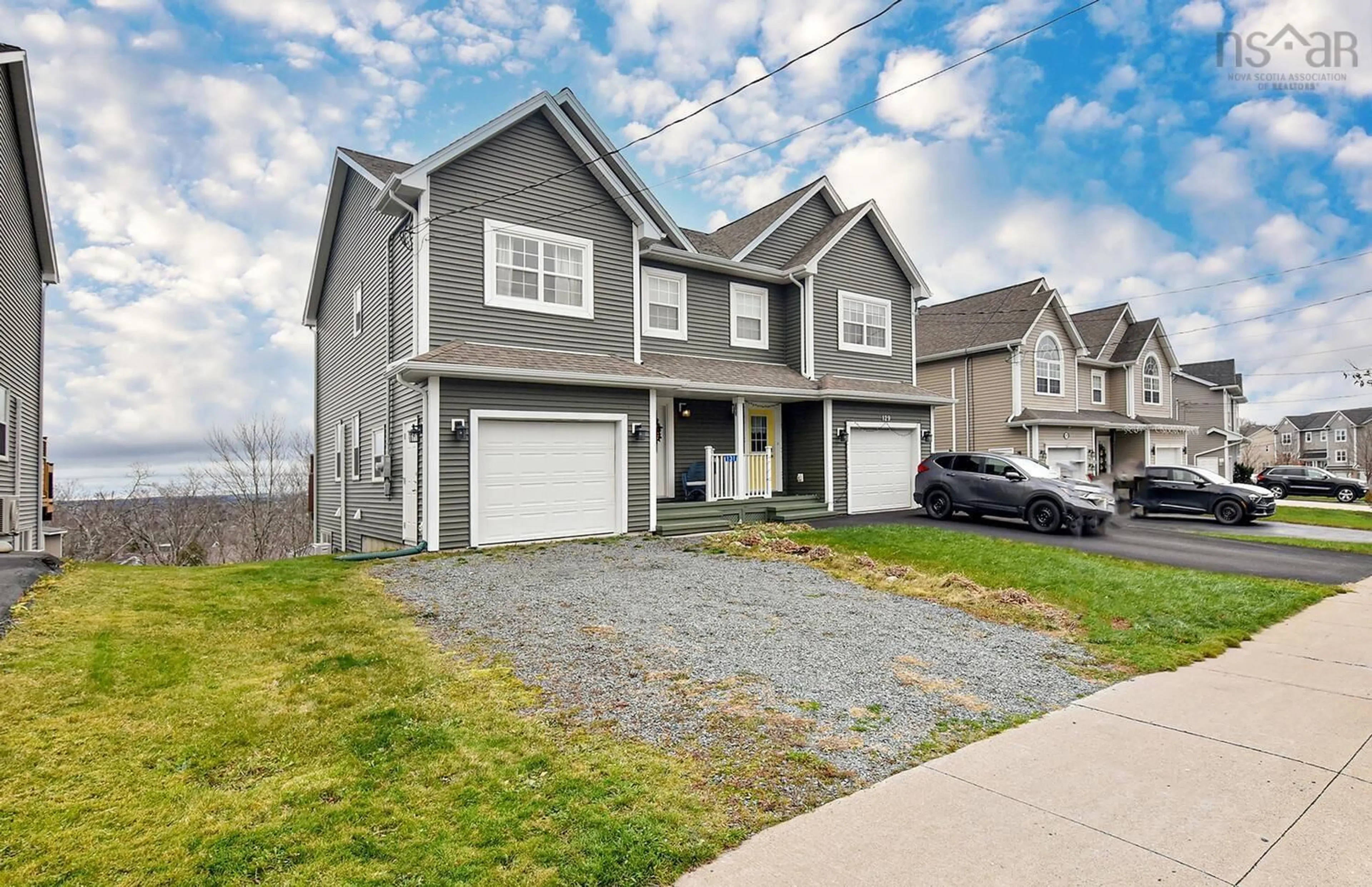 Frontside or backside of a home, the street view for 131 Darlington Dr, Middle Sackville Nova Scotia B4E 0H4