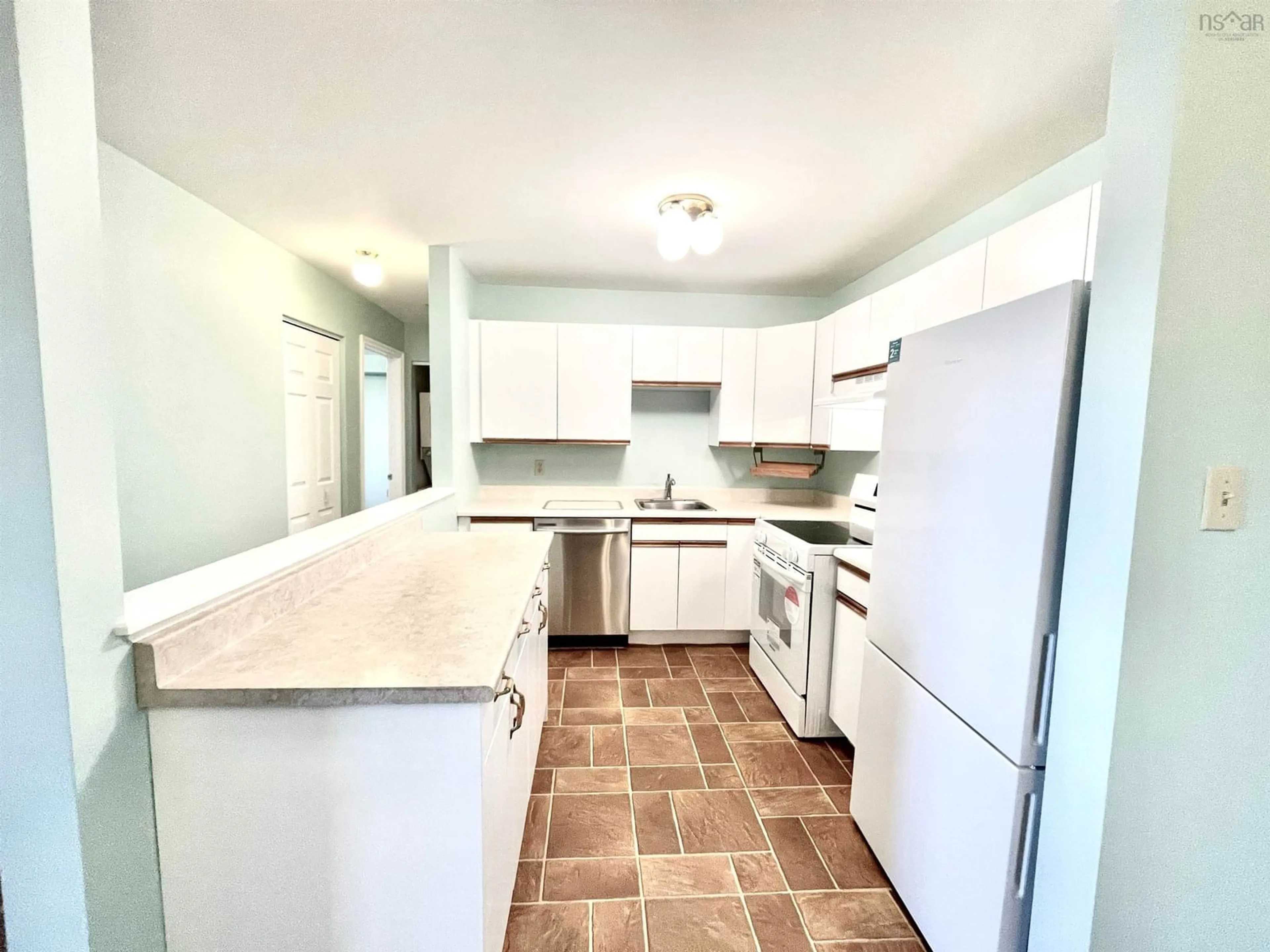 Kitchen, wood floors, cottage for 6 Rose Way #22, Dartmouth Nova Scotia B2Y 4L9