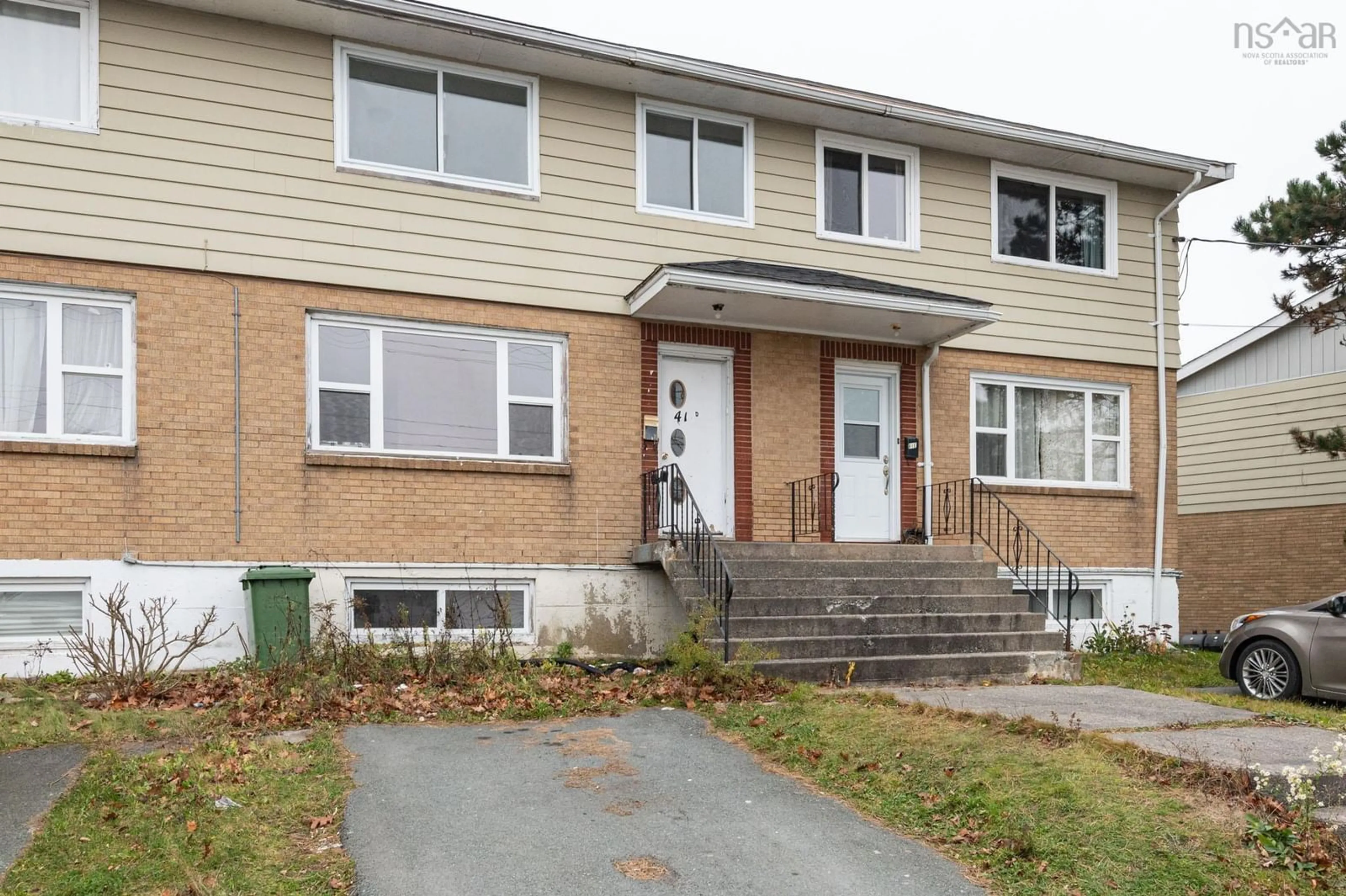 A pic from exterior of the house or condo, the street view for 41D Leaman Dr, Dartmouth Nova Scotia B3A 2L1