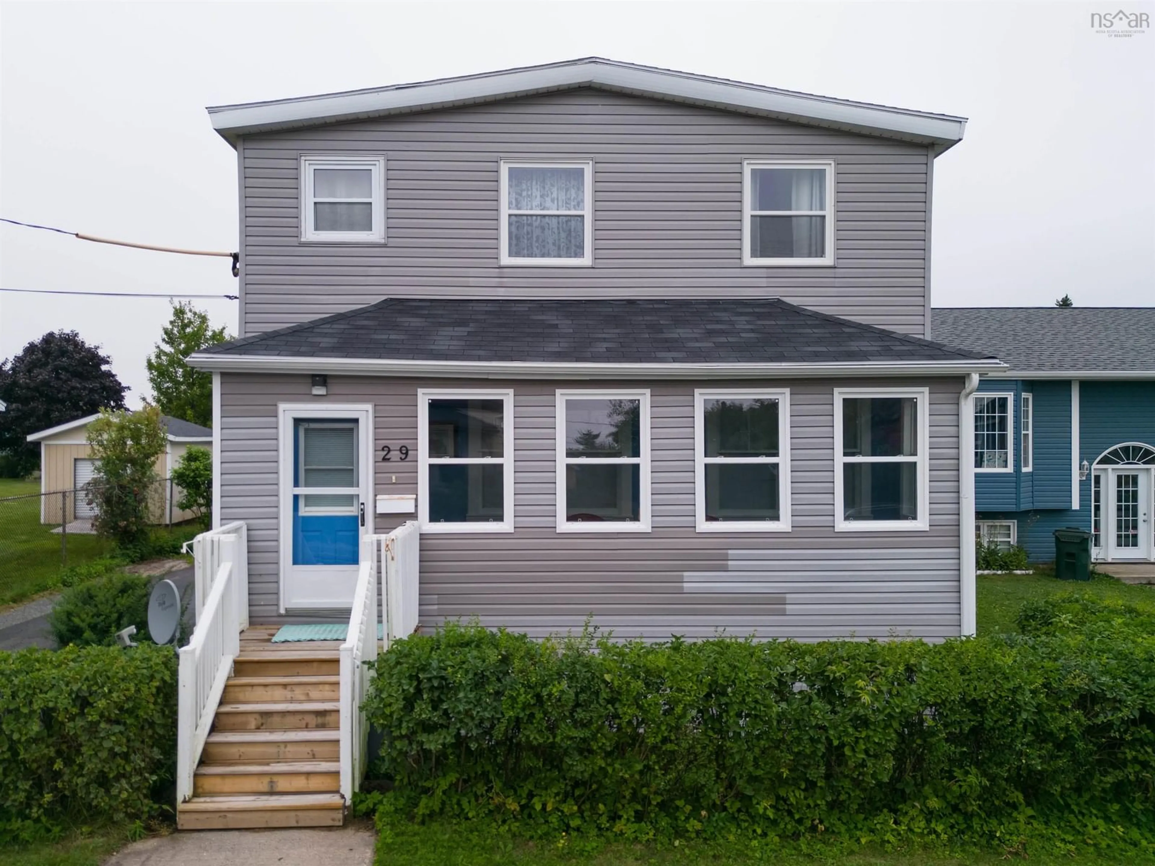 Frontside or backside of a home, cottage for 29 Wesley St, Whitney Pier Nova Scotia B1N 2M5