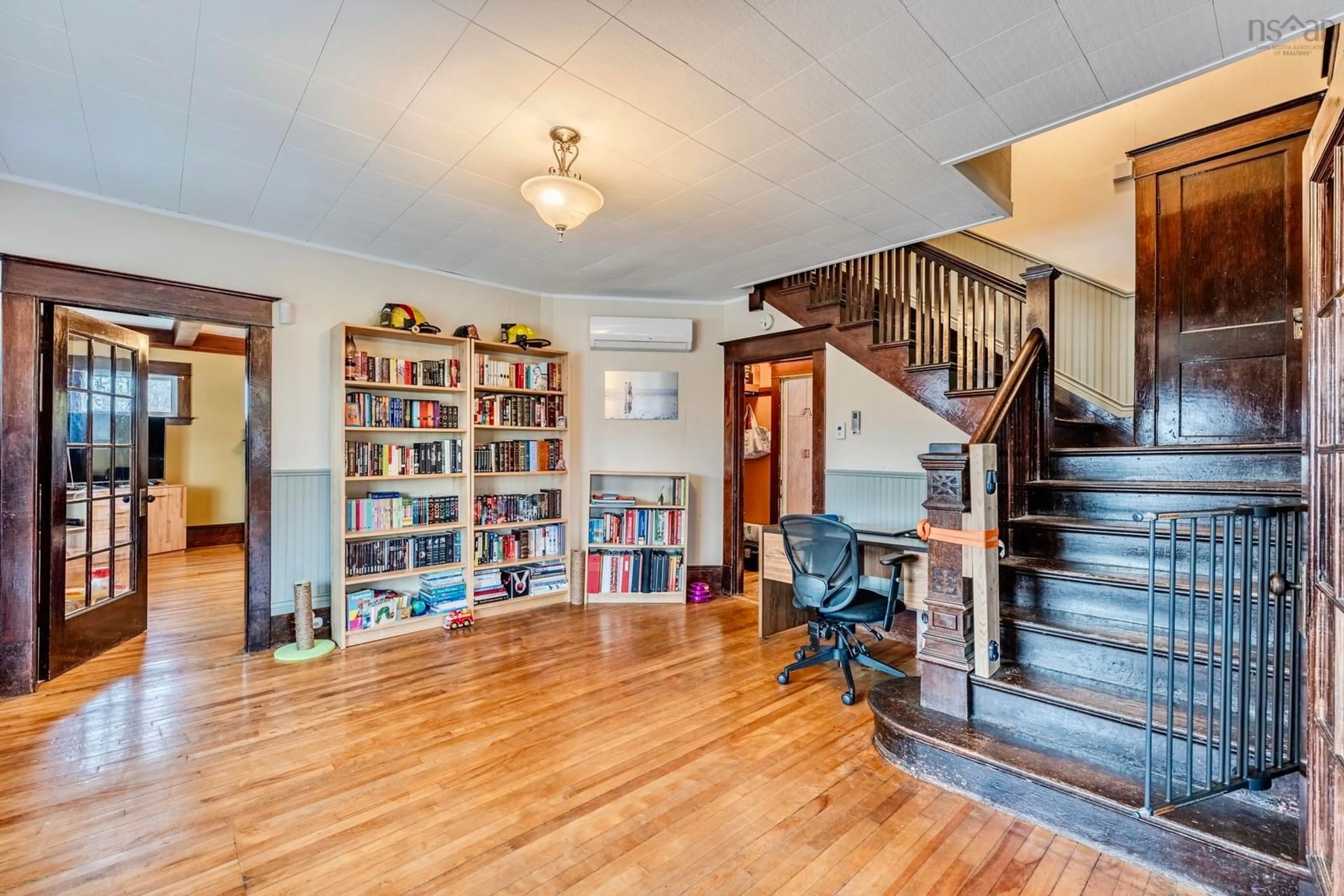 Indoor foyer, wood floors for 4474 Highway 1, Weymouth Nova Scotia B0W 3T0