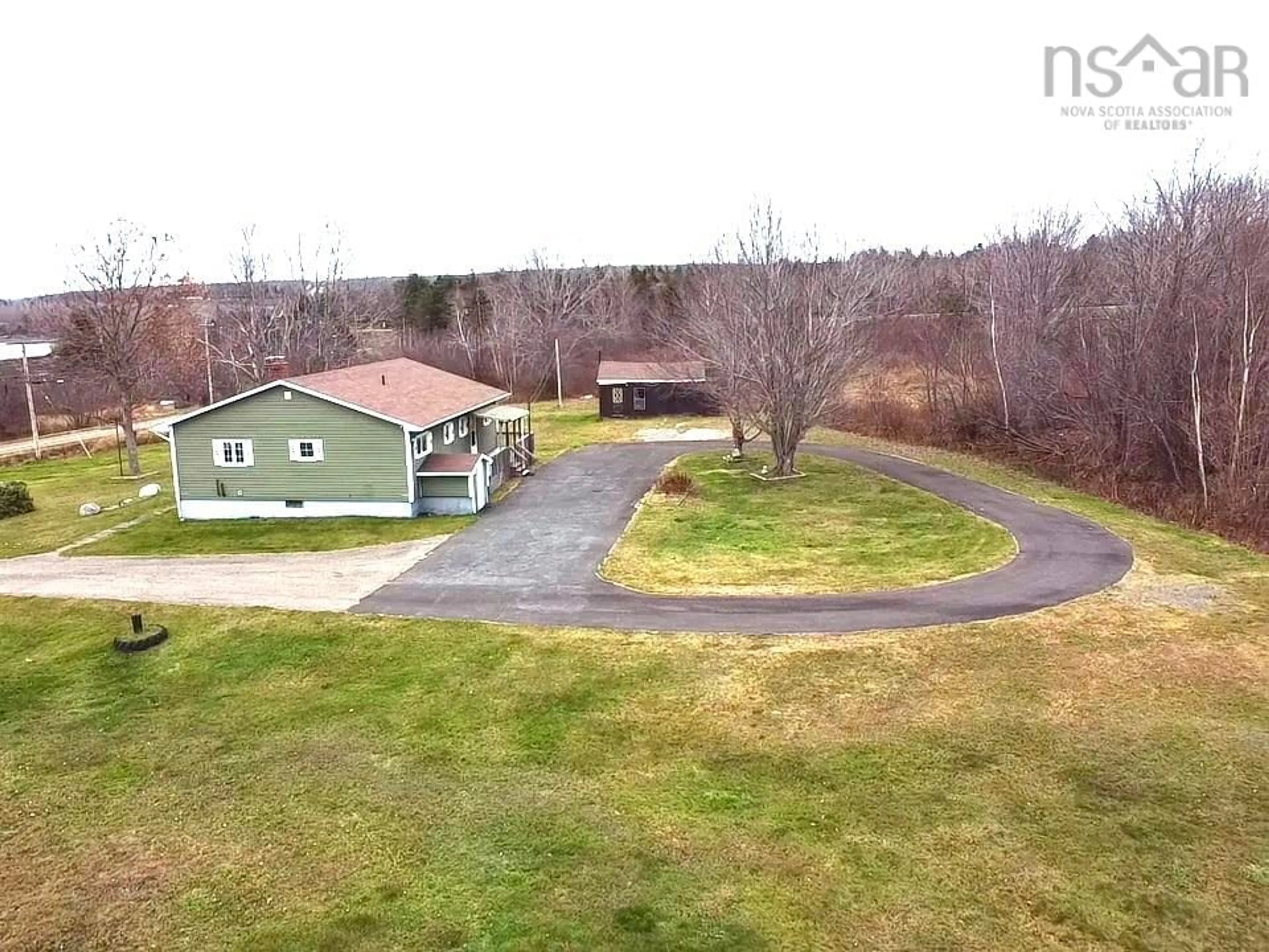 Frontside or backside of a home, the street view for 360 Robinson Weir Rd, Conway Nova Scotia B0V 1A0