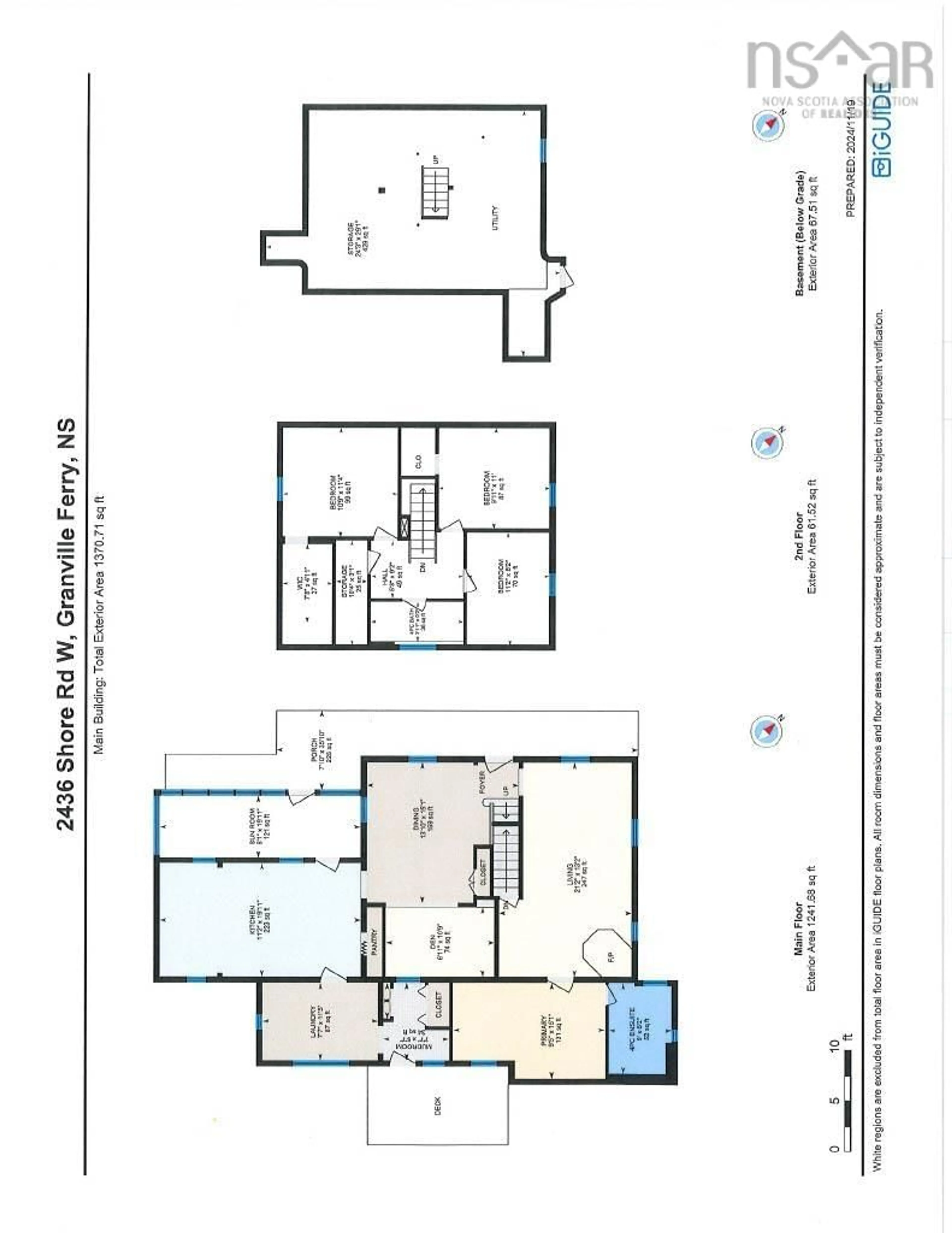 Floor plan for 2436 Shore Rd, Delaps Cove Nova Scotia B0S 1A0