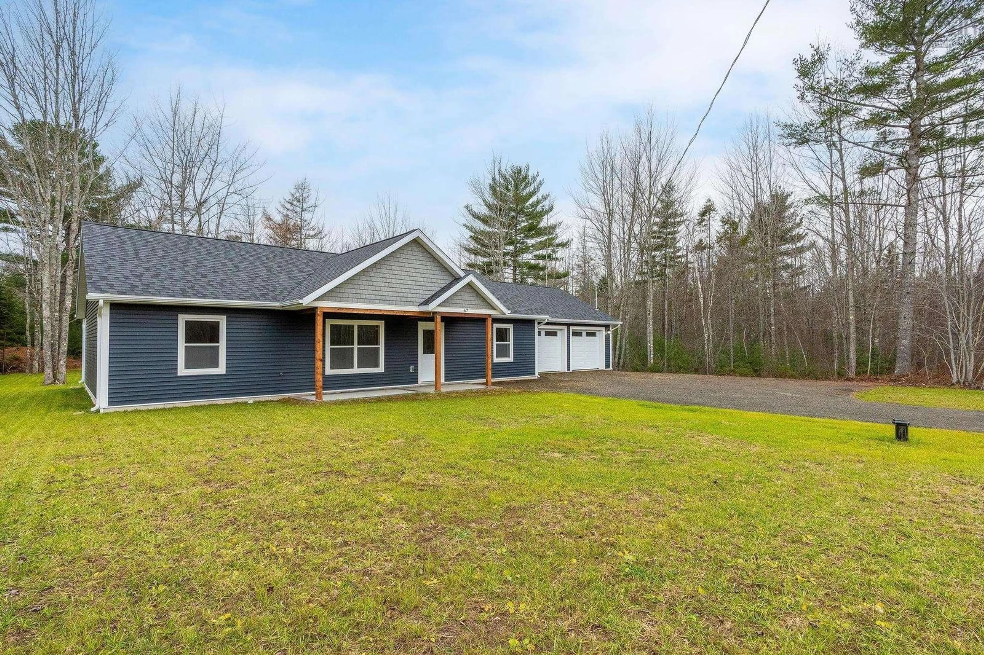 Frontside or backside of a home, cottage for 67 Olympiad Dr, Nictaux Nova Scotia B0S 1P0