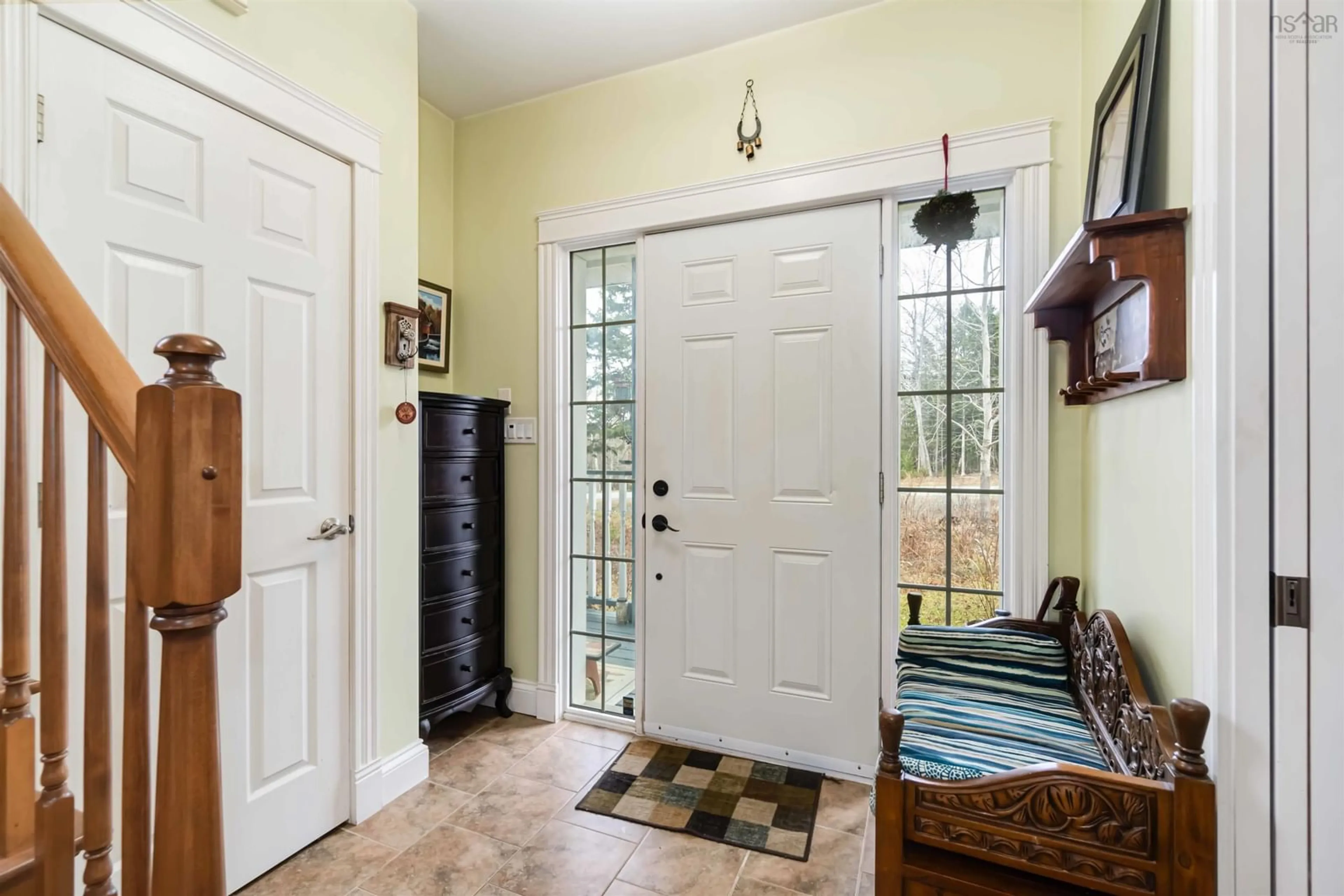 Indoor entryway, wood floors for 12 Sedona Crt, Oakfield Nova Scotia B2T 0J7