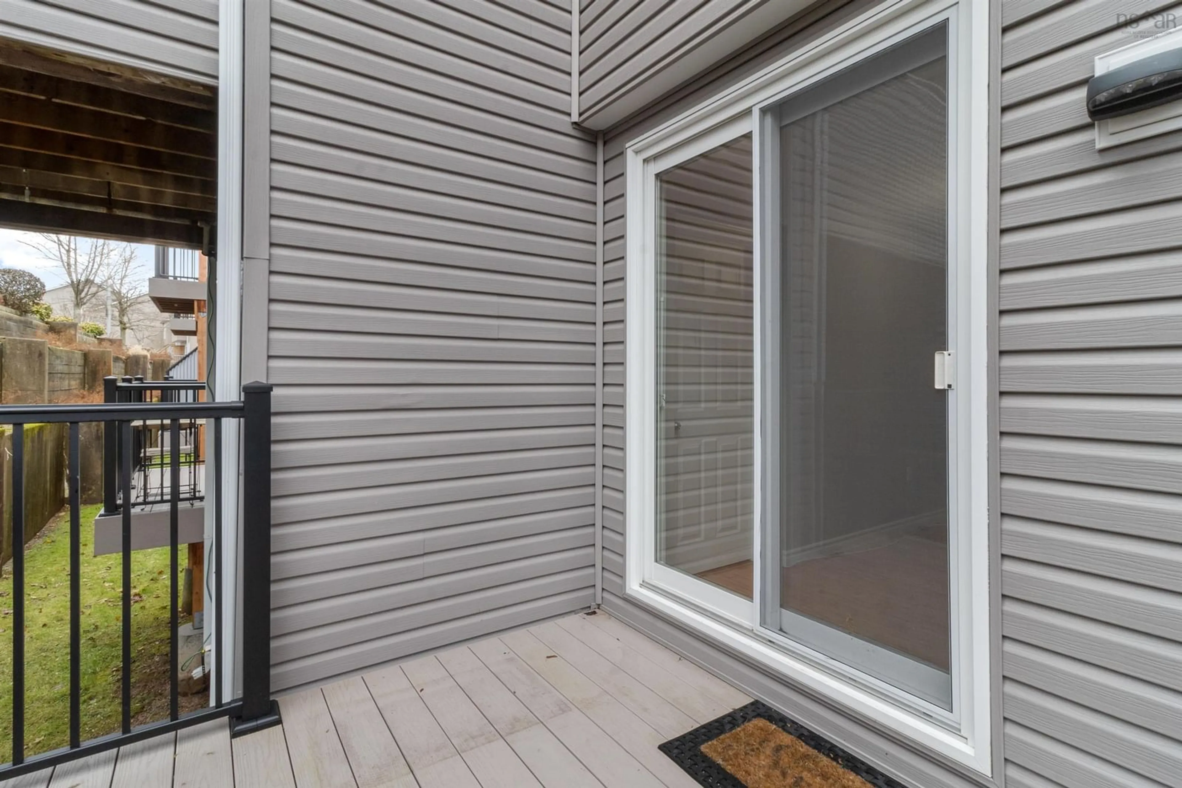 Patio, the front or back of building for 79 Collins Grove #Unit 114, Dartmouth Nova Scotia B2W 6B9