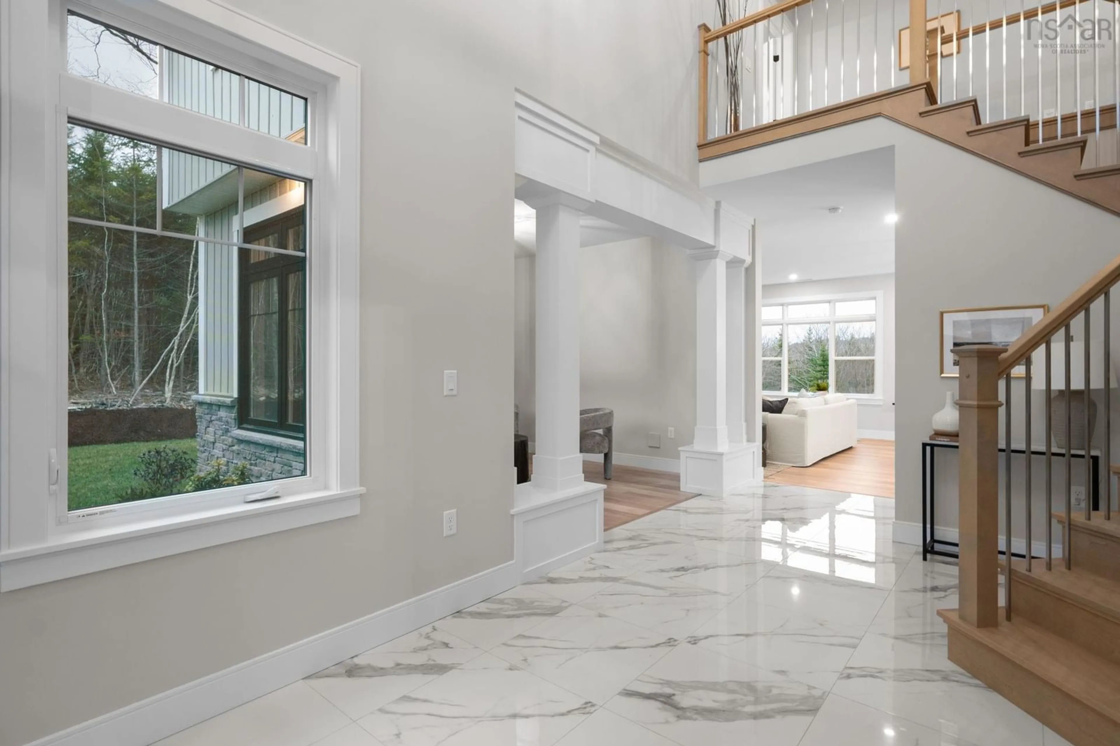 Indoor foyer, ceramic floors for 247 Orchid Crt, Middle Sackville Nova Scotia B4E 0X2