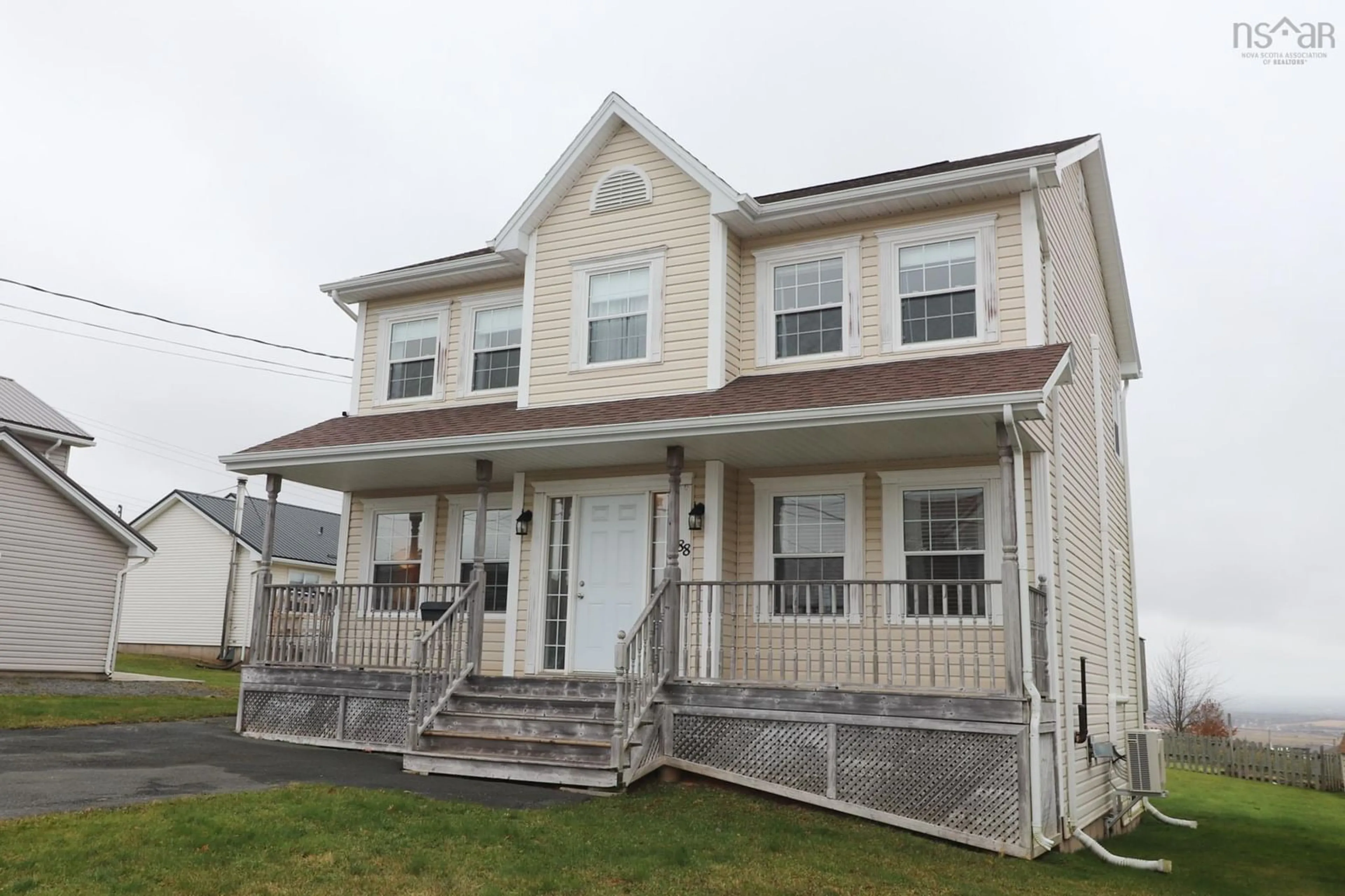 Frontside or backside of a home, the front or back of building for 88 Coburg Cres, Truro Nova Scotia B2N 7J6