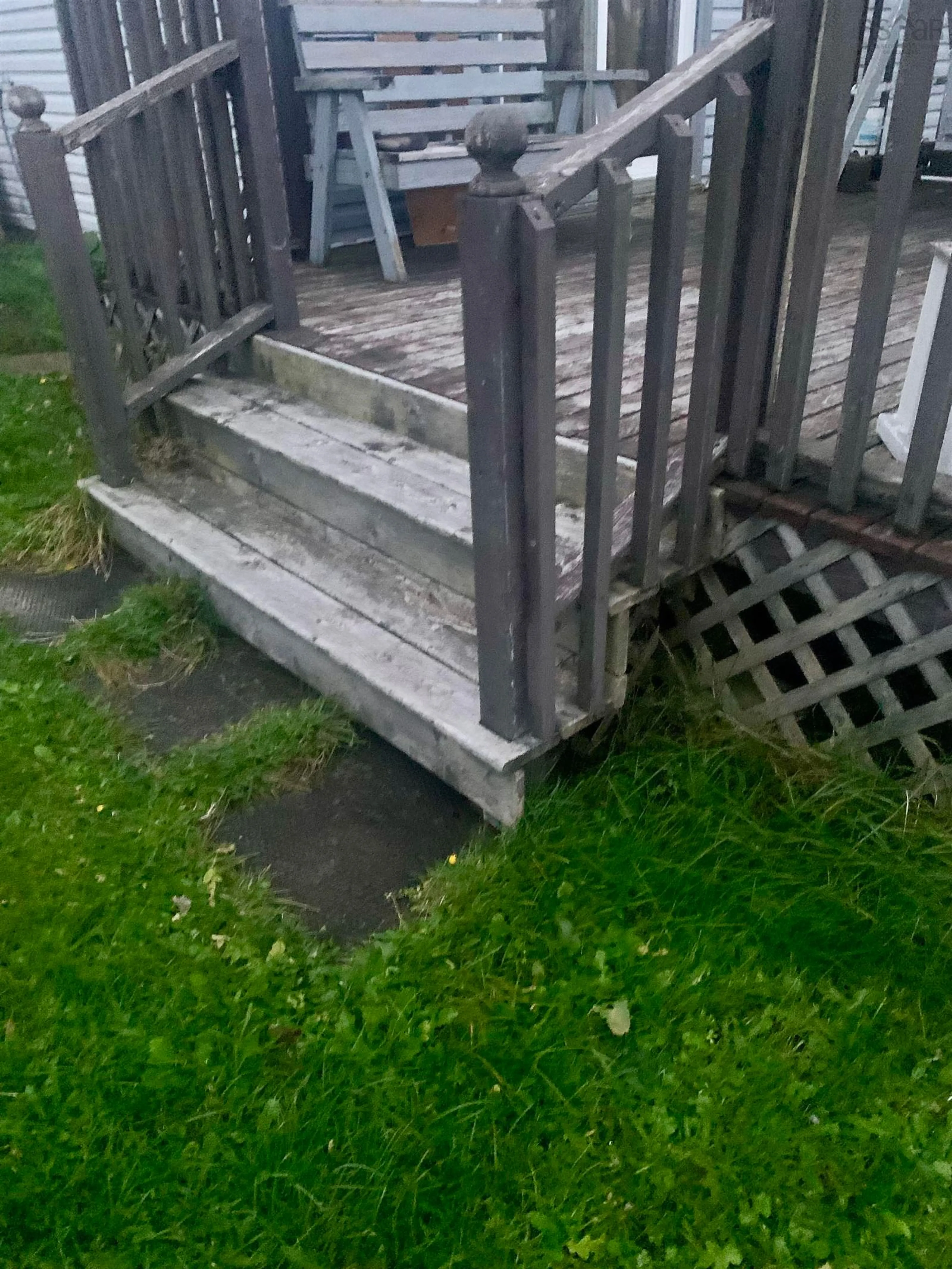 Stairs for 29 Boyd St, Glace Bay Nova Scotia B1A 2G5