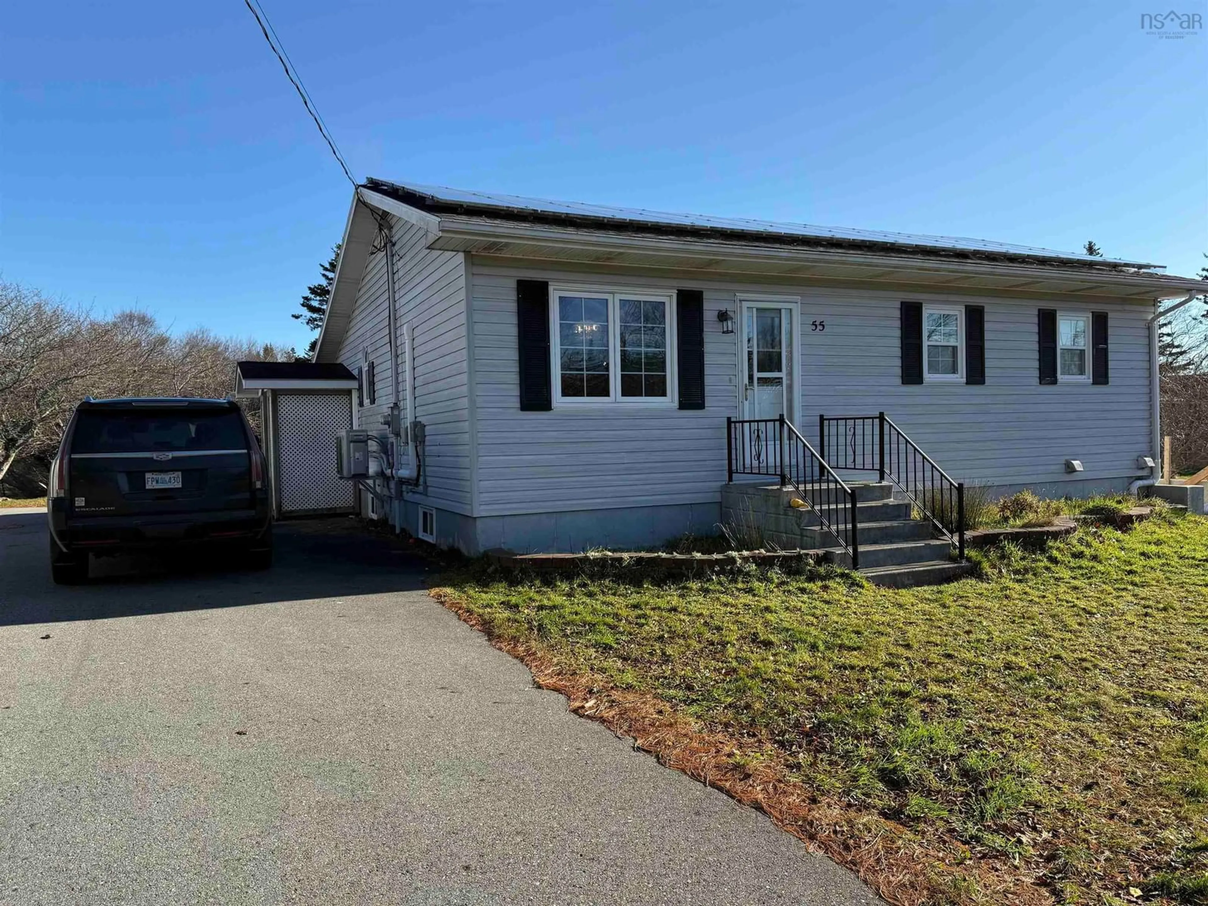 Frontside or backside of a home, cottage for 55 Bayside Dr, Brass Hill Nova Scotia B0W 1E0