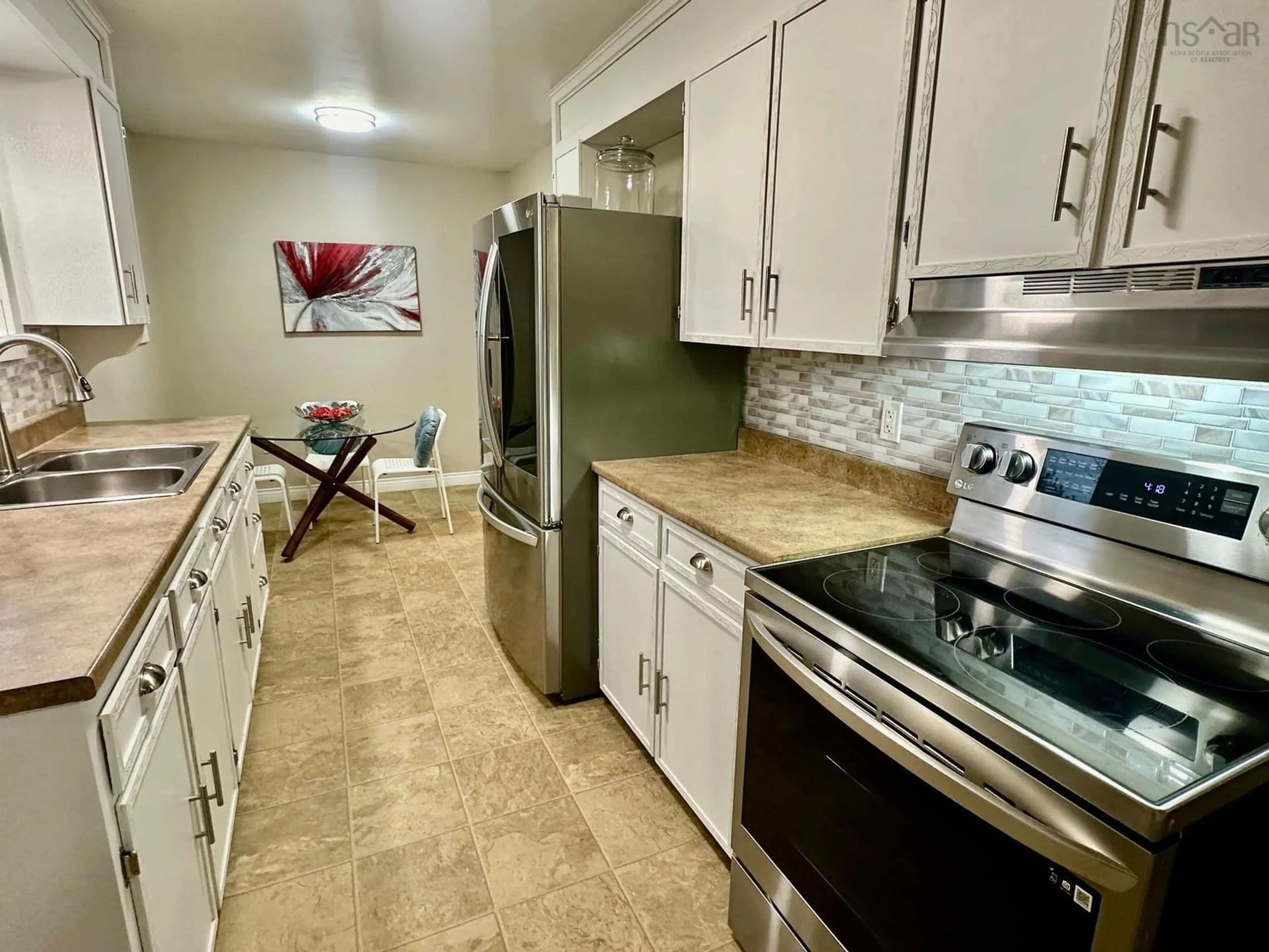 Standard kitchen, wood floors, cottage for 143 Aspen Cres, Lower Sackville Nova Scotia B4C 1C9