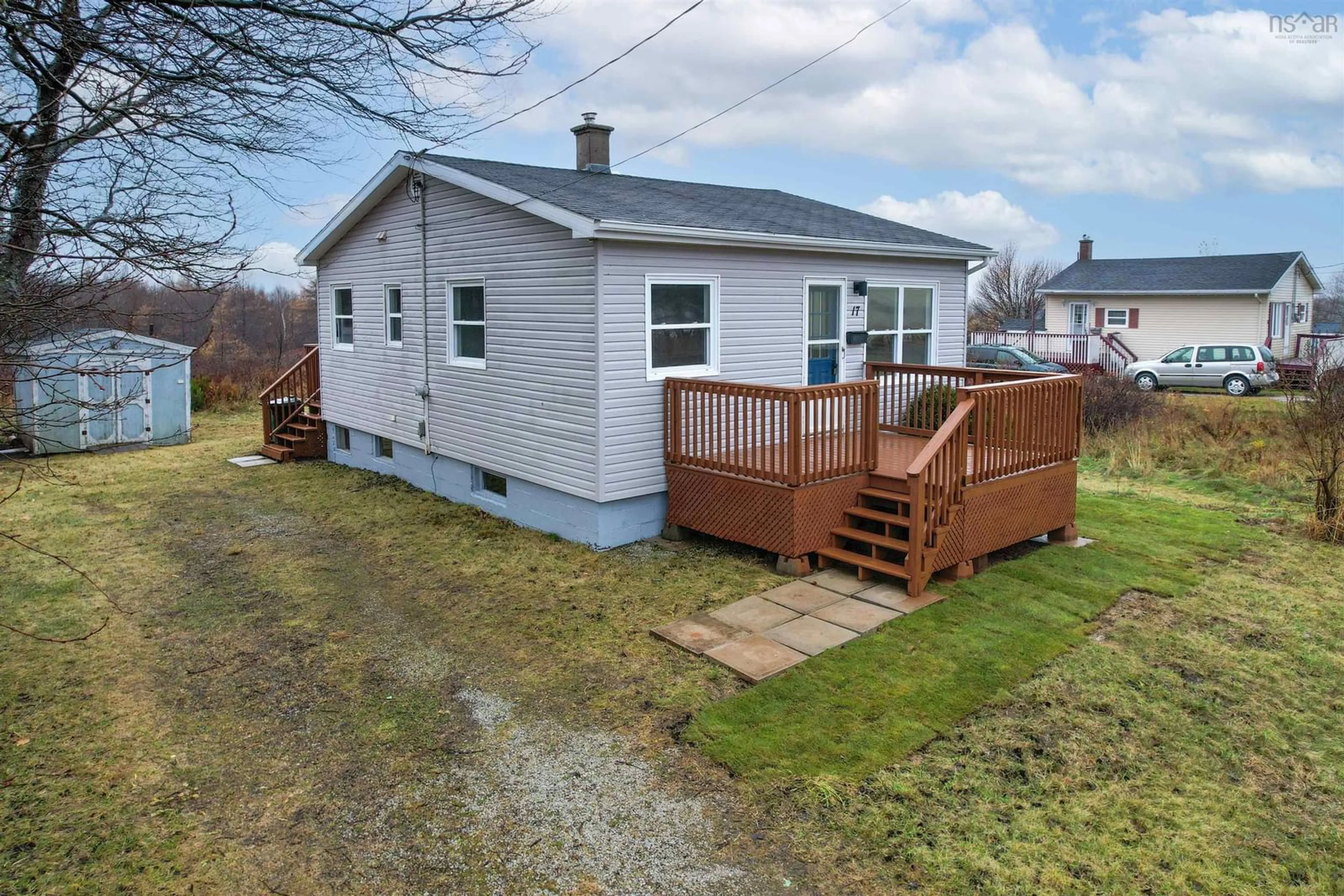 Frontside or backside of a home, cottage for 17 George St, Scotchtown Nova Scotia B1H 1C2