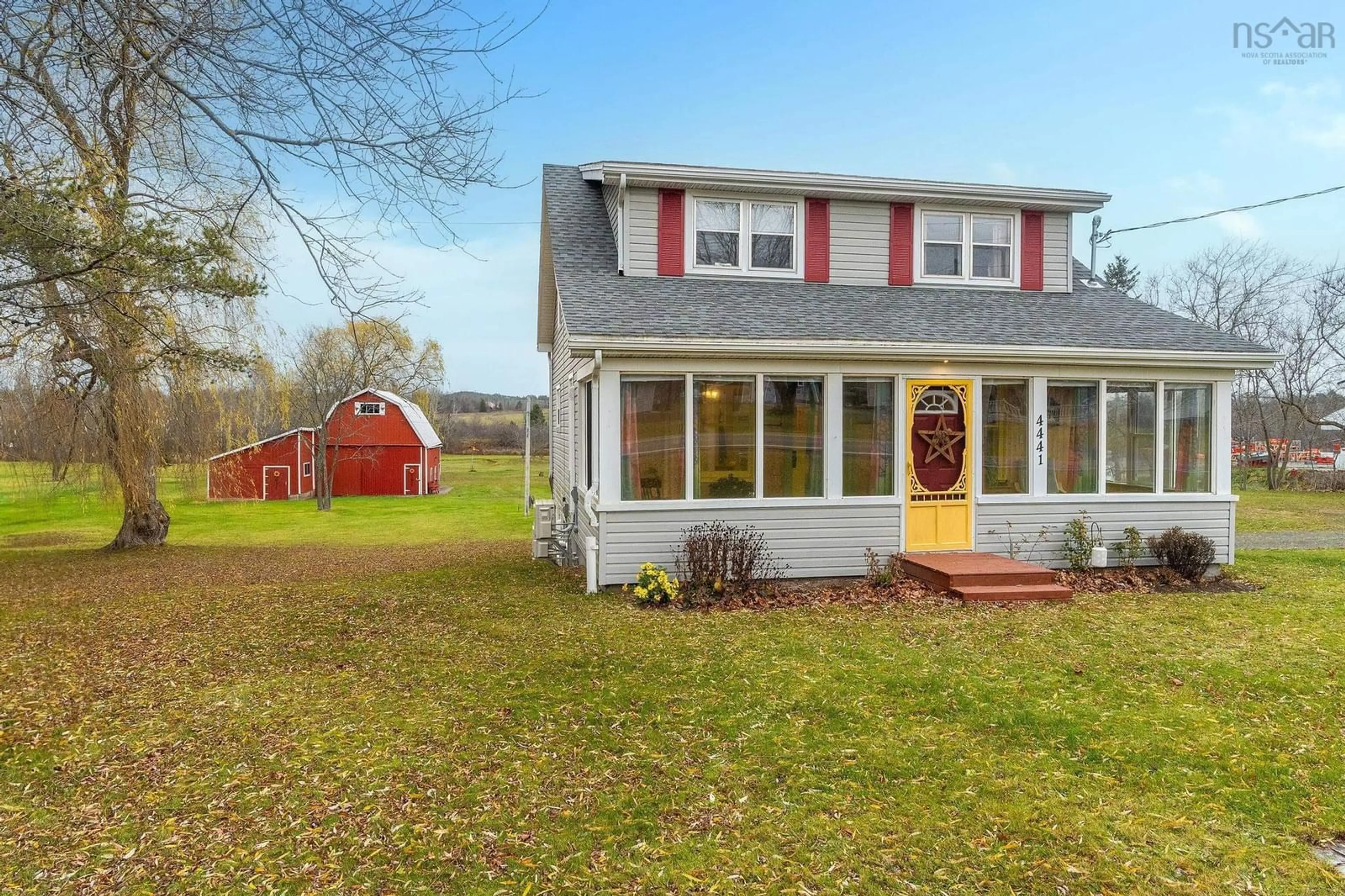 Frontside or backside of a home, cottage for 4441 Highway 1, Three Mile Plains Nova Scotia B0N 2T0