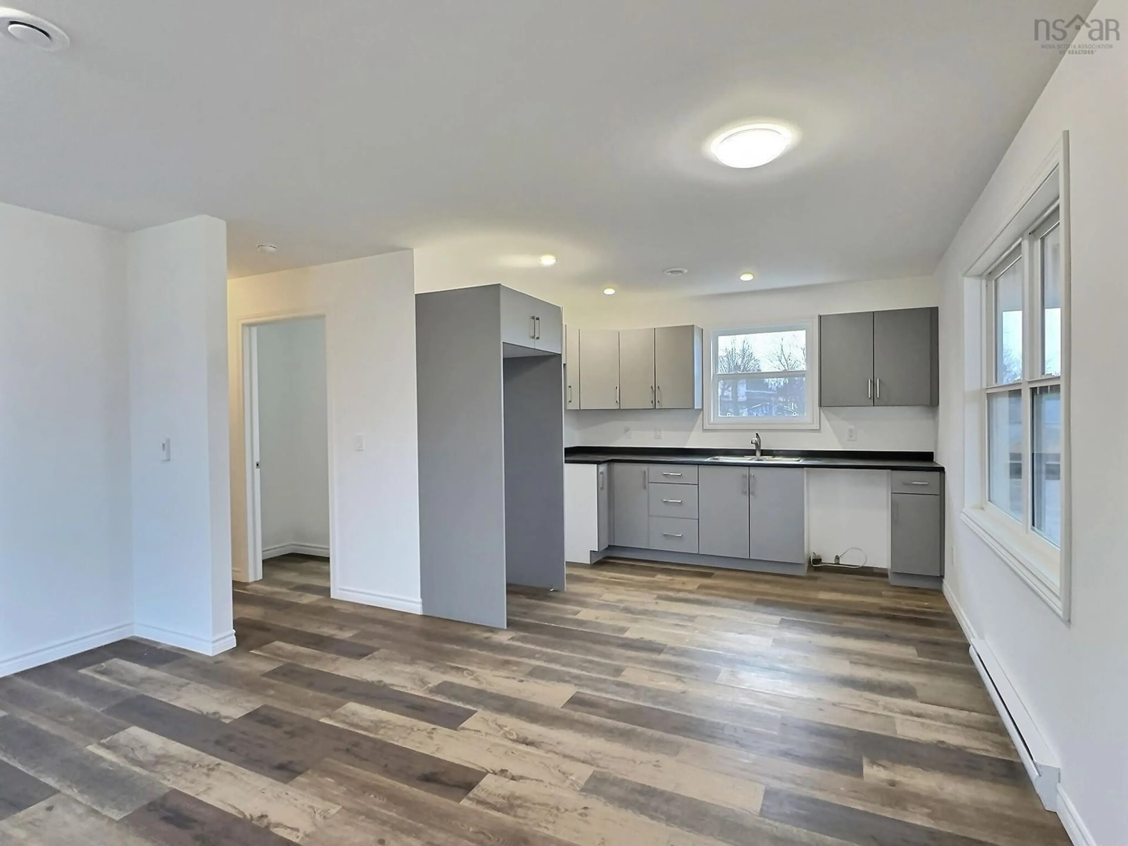 Open concept kitchen for 86 Pugwash Rd, Oxford Nova Scotia B0M 1P0