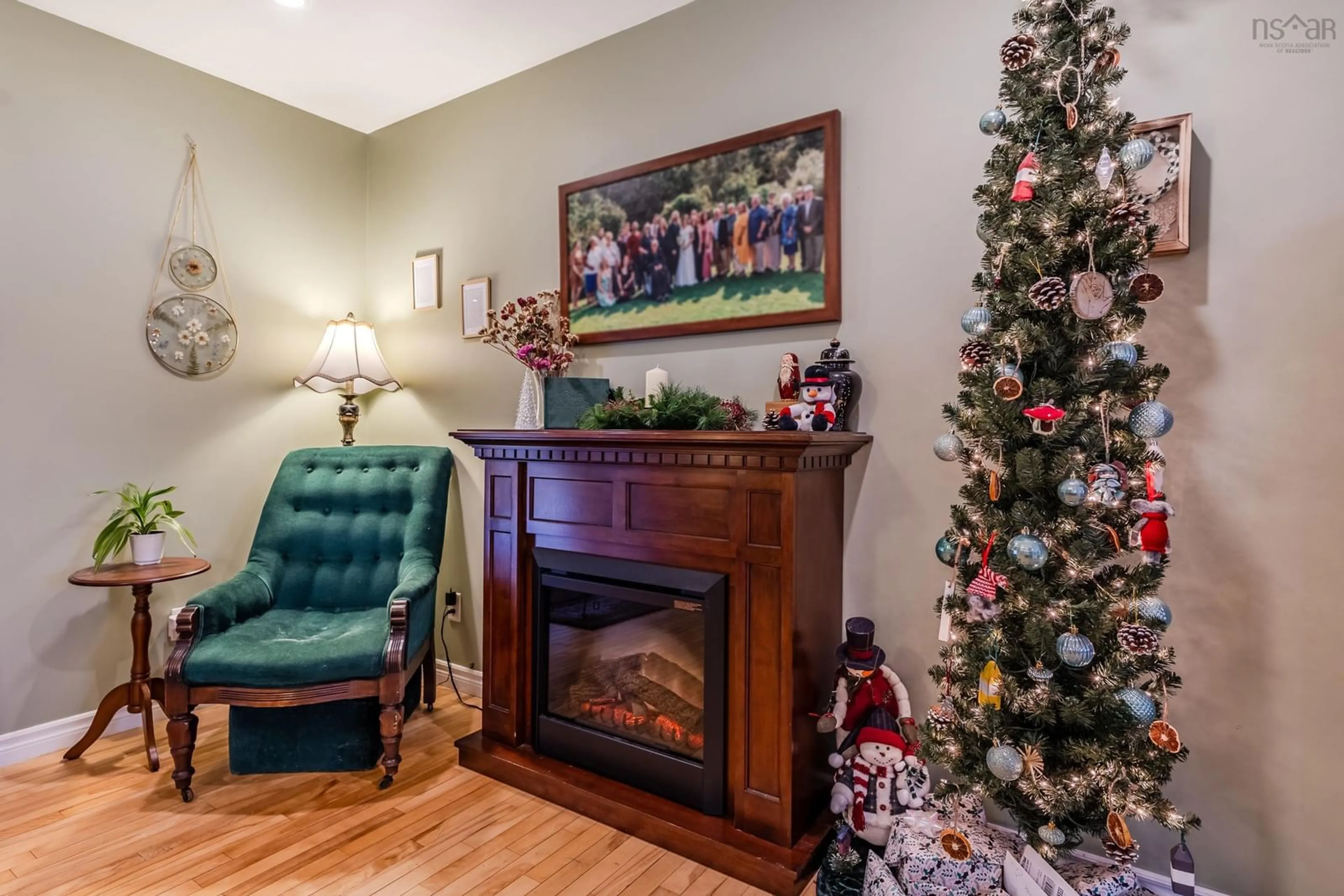 Living room, wood floors for 82 Chase Lane, Beaver Brook Nova Scotia B0K 1S0