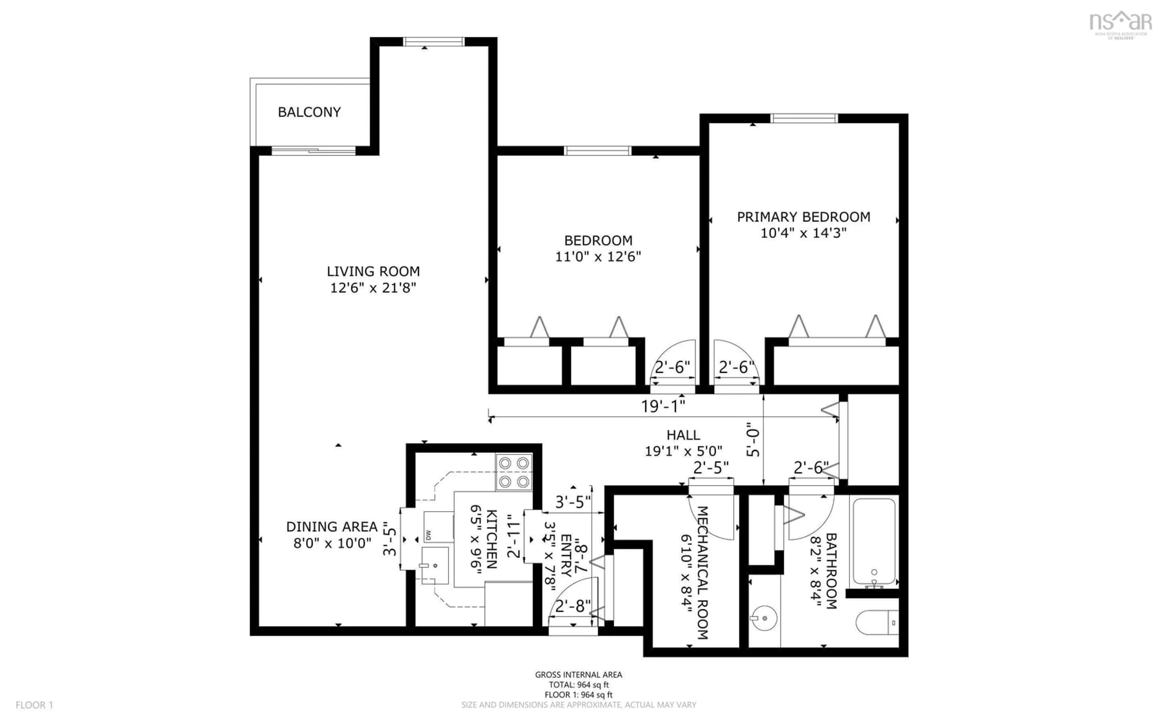 Floor plan for 2 Lombardy Lane #200, Dartmouth Nova Scotia B2X 3E4