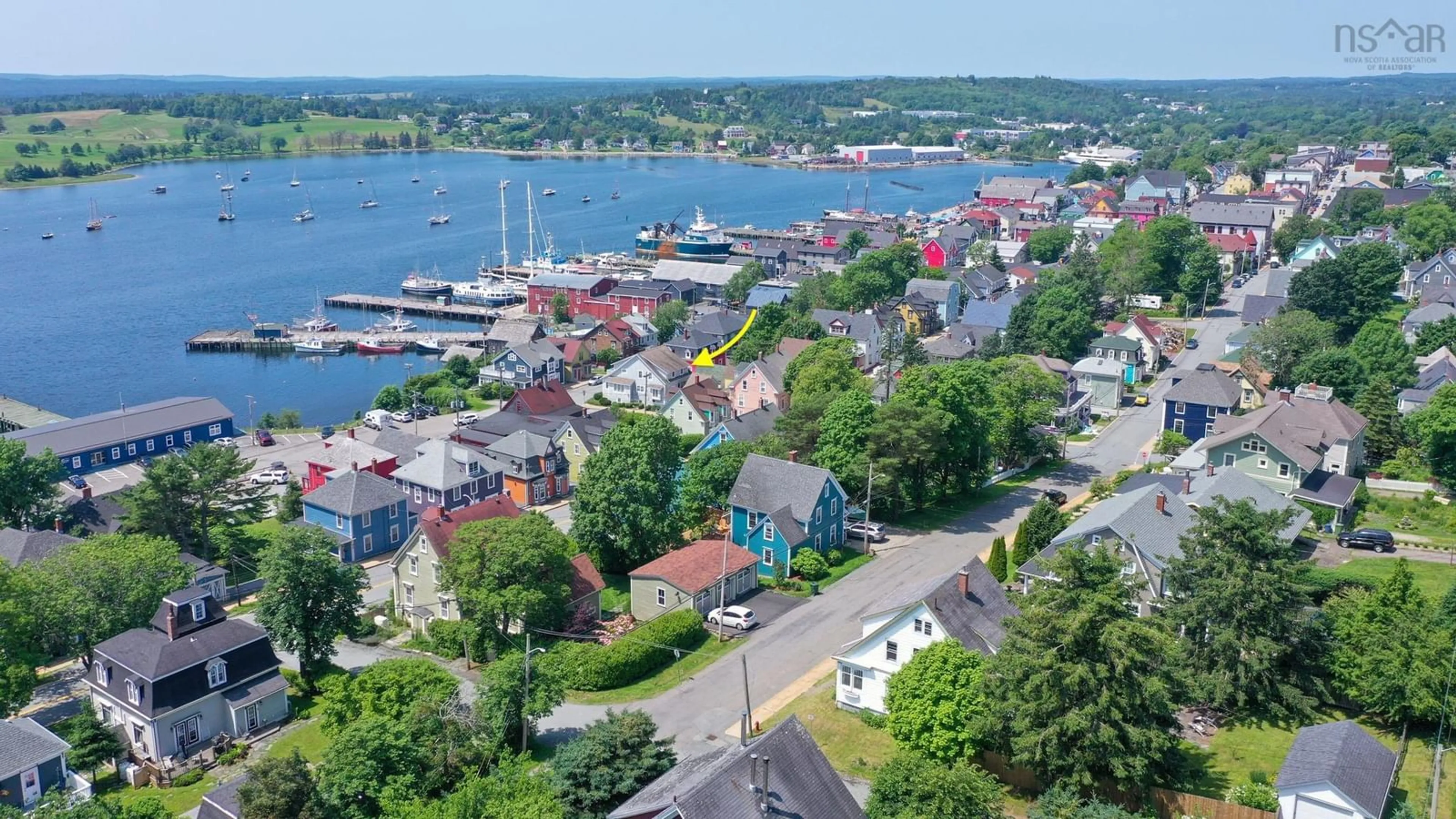 A pic from exterior of the house or condo, the view of lake or river for 219 Montague St, Lunenburg Nova Scotia B0J 2C0