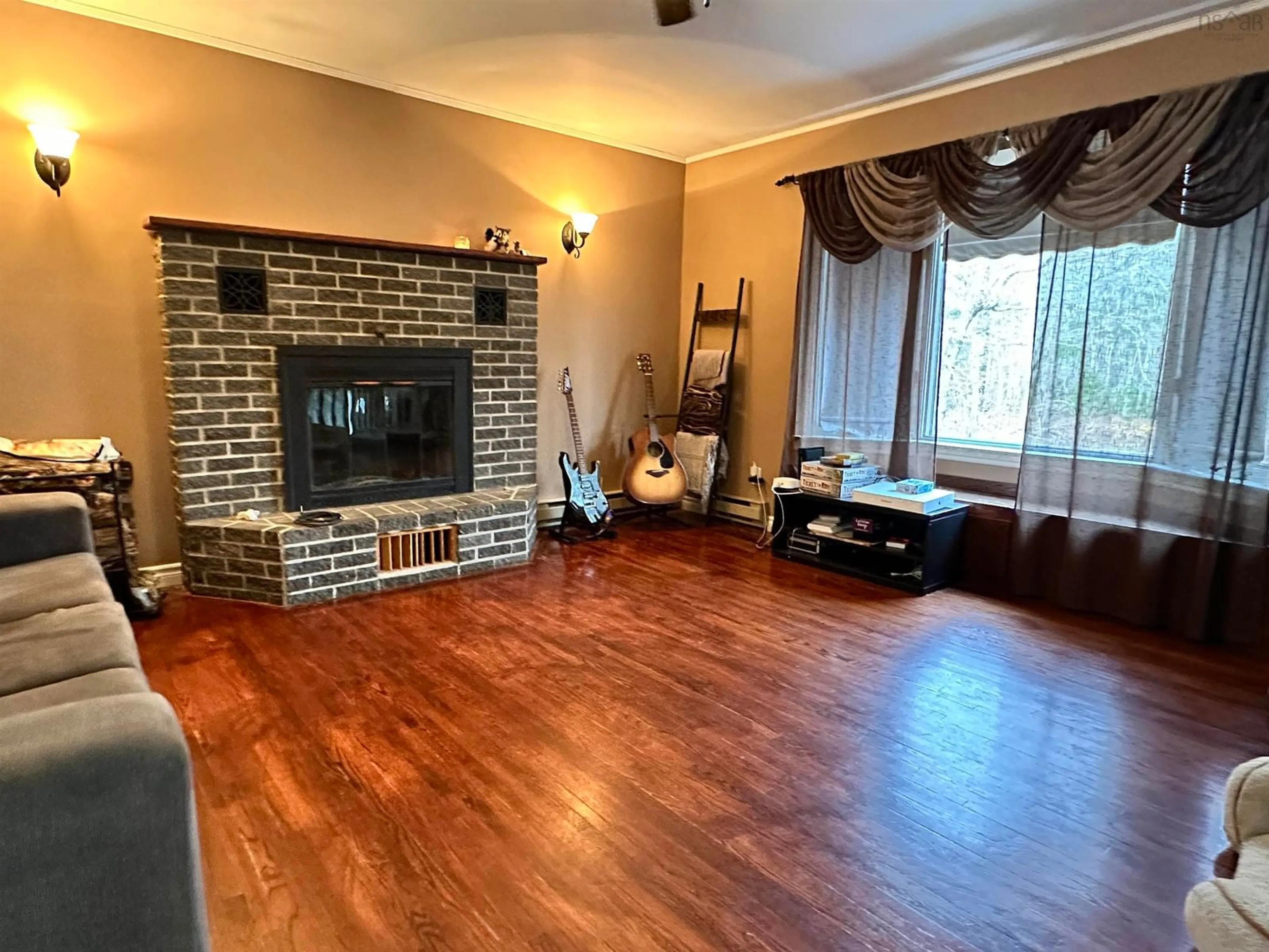 A pic of a room, wood floors for 789 Old Port Mouton Rd, White Point Nova Scotia B0T 1K0