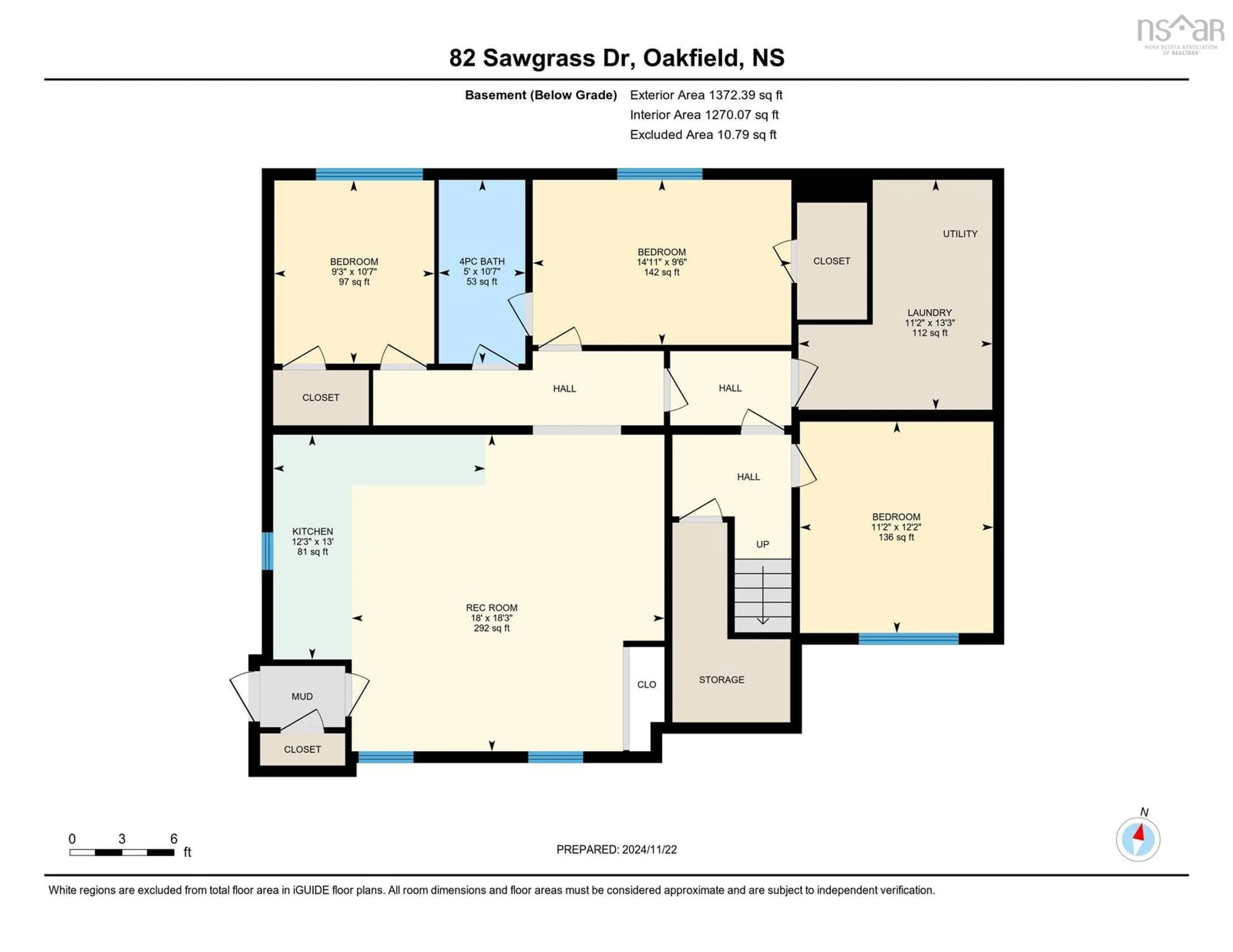 Floor plan for 82 Sawgrass Dr, Oakfield Nova Scotia B2T 0E9