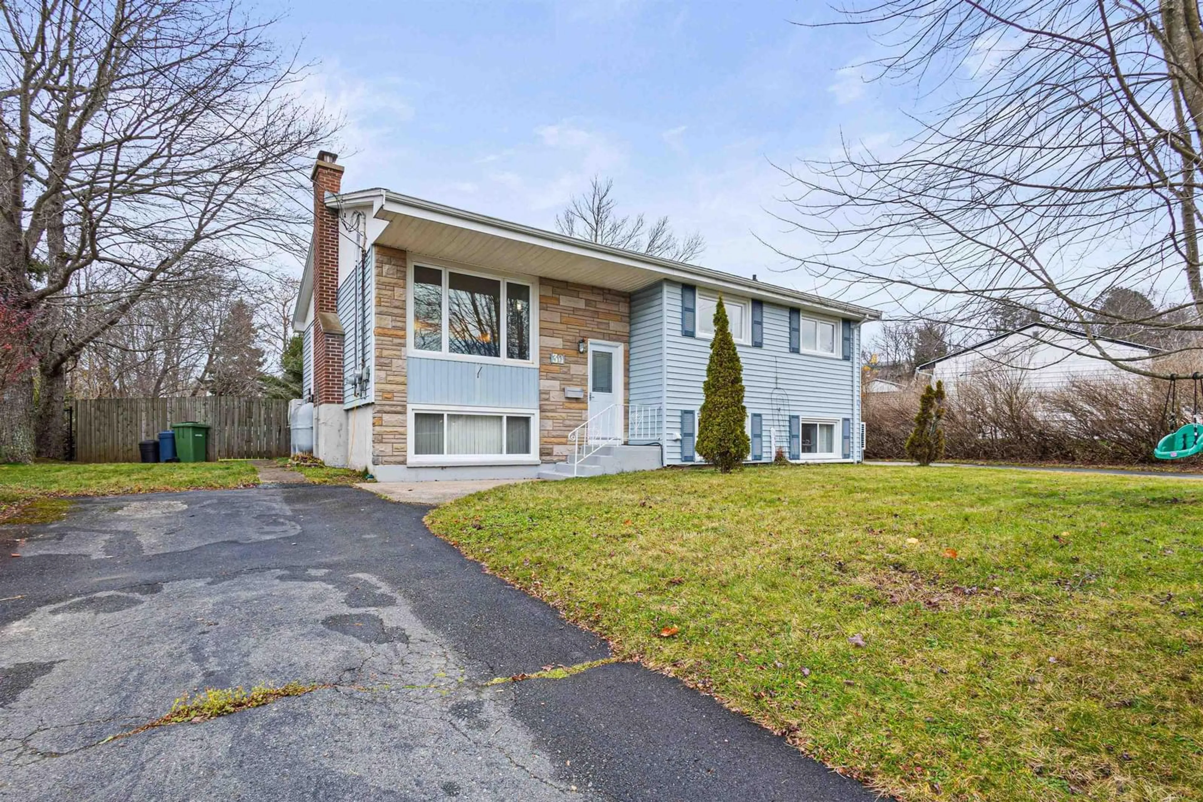 Frontside or backside of a home, the street view for 30 Anderson St, Dartmouth Nova Scotia B2W 2V1