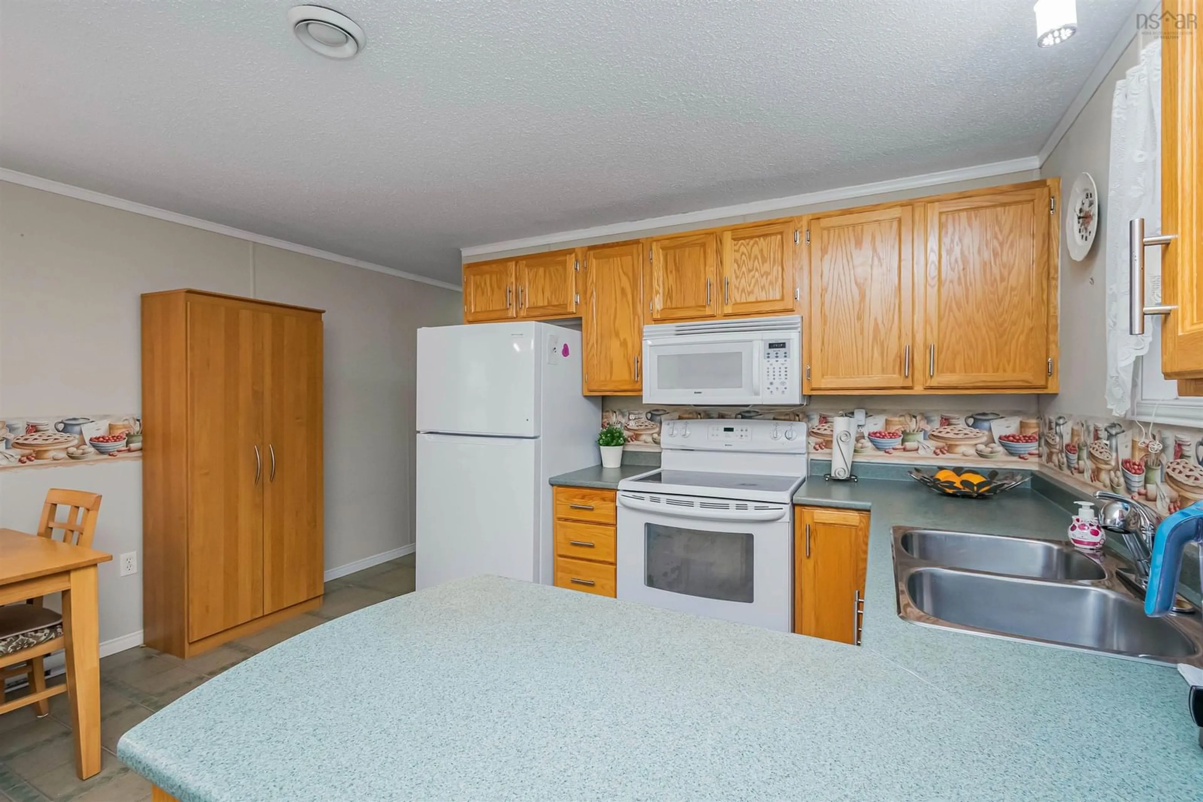 Standard kitchen, wood floors, cottage for 7 Heather St, Middle Sackville Nova Scotia B4E 1C9