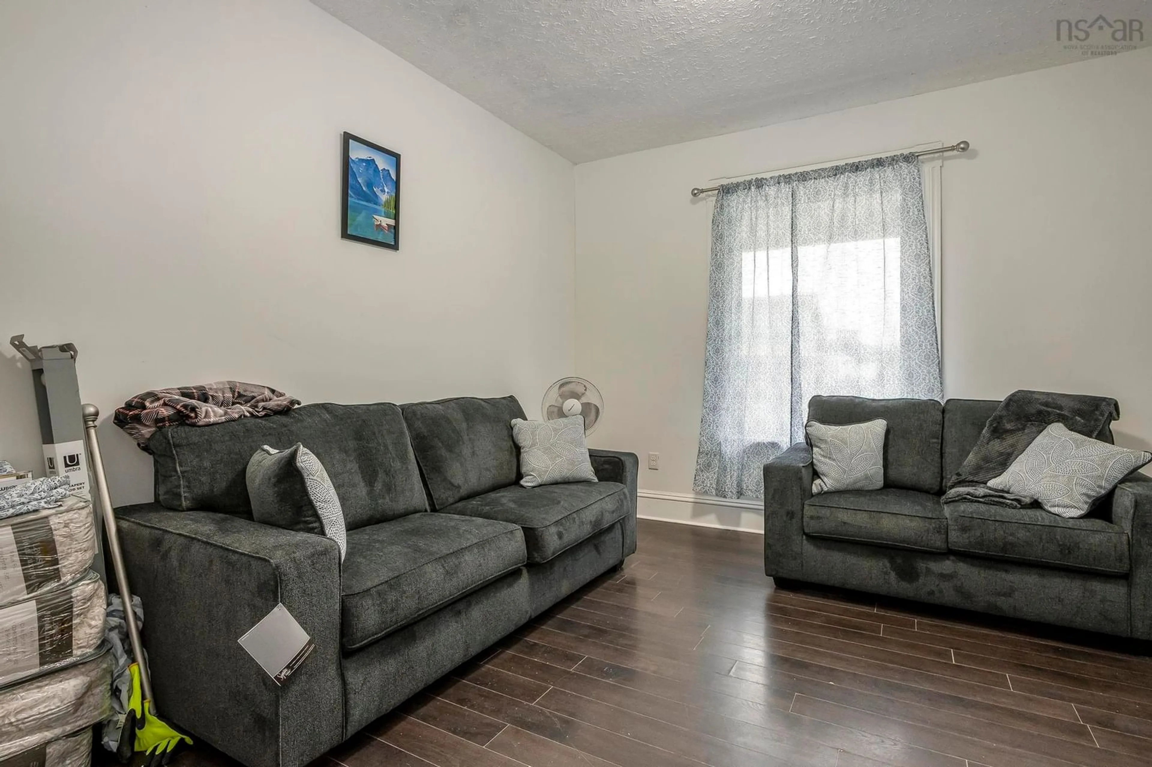 Living room, wood floors for 24-26 King St, Truro Nova Scotia B2N 3K6