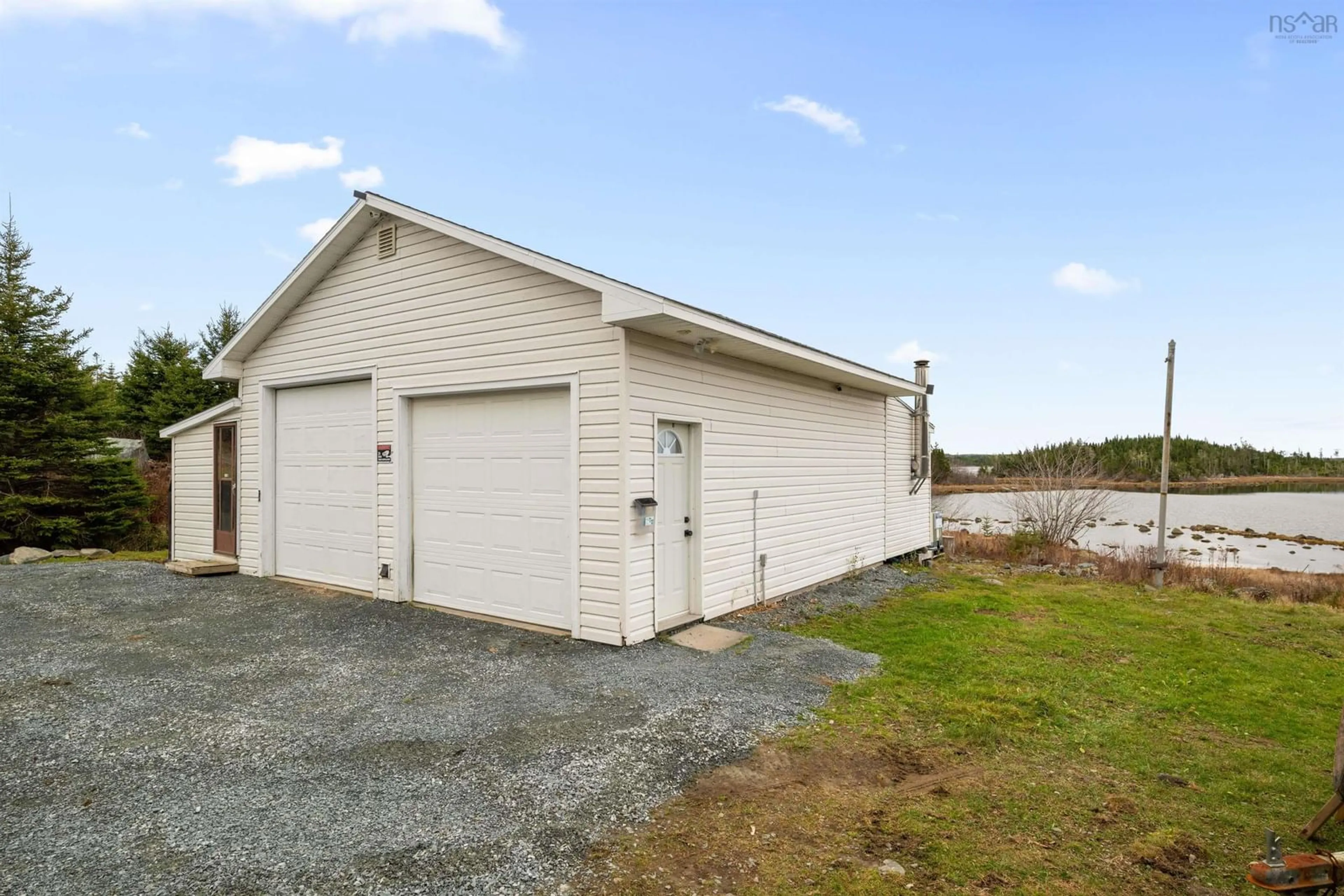 Indoor garage, cement floor for 789 West Jeddore, Jeddore Nova Scotia B0J 1P0