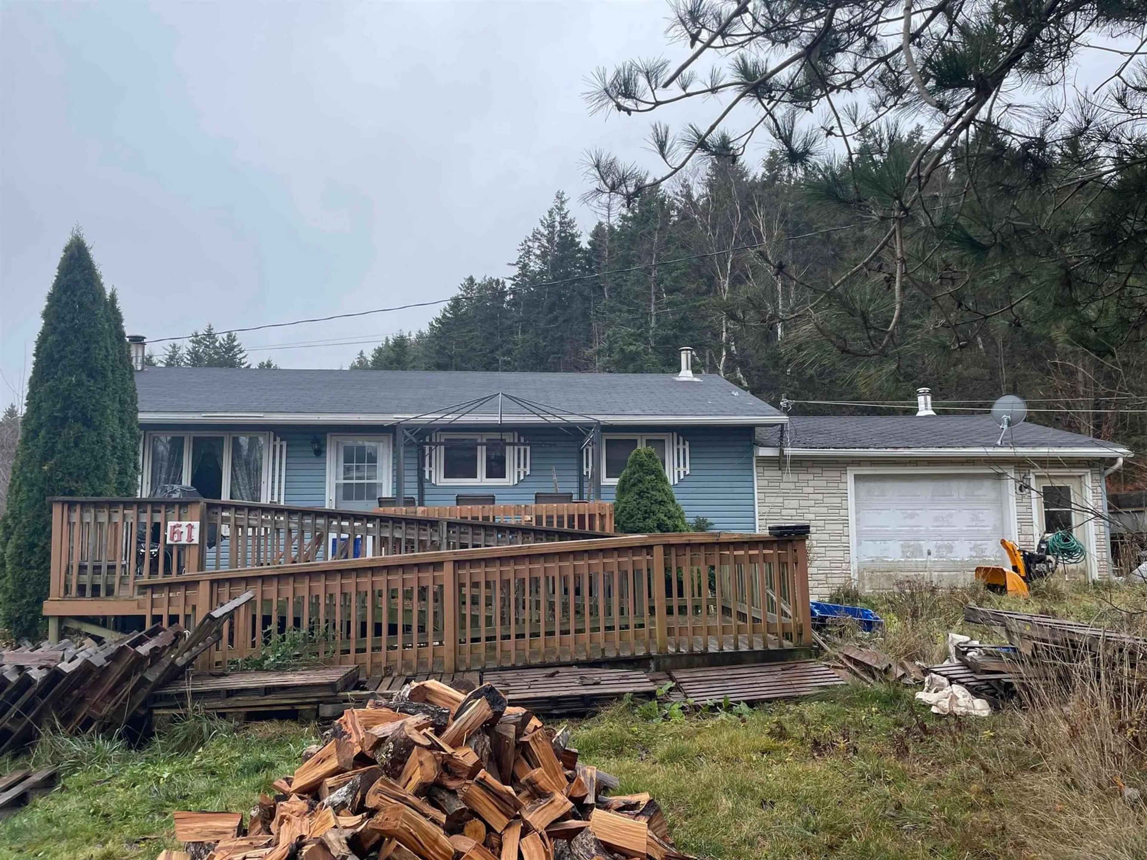 Frontside or backside of a home, cottage for 61 Broad Cove Banks Road Rd, Inverness Nova Scotia B0E 1N0