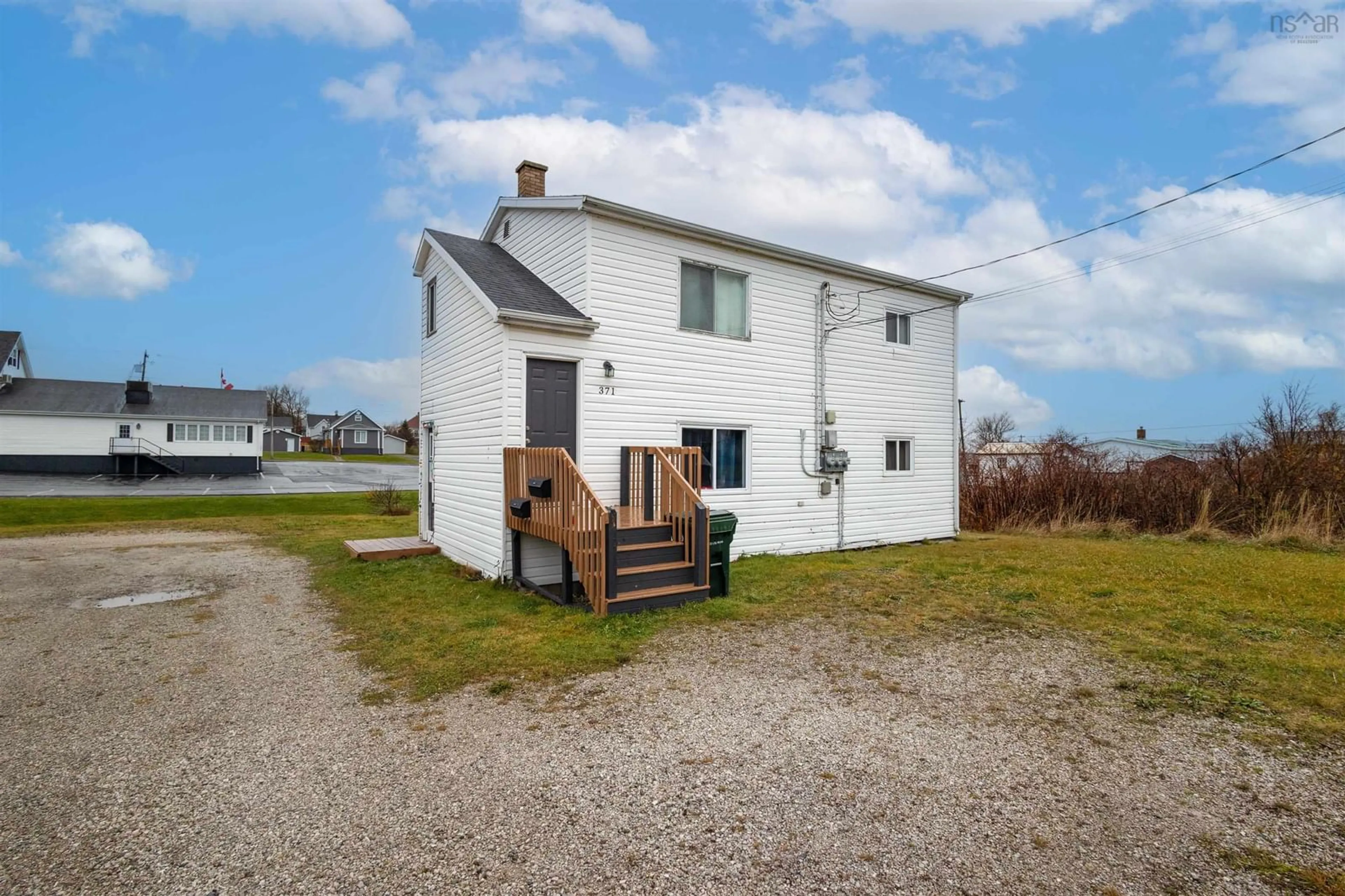 Frontside or backside of a home, cottage for 371 Eighth St, New Waterford Nova Scotia B1H 3S6