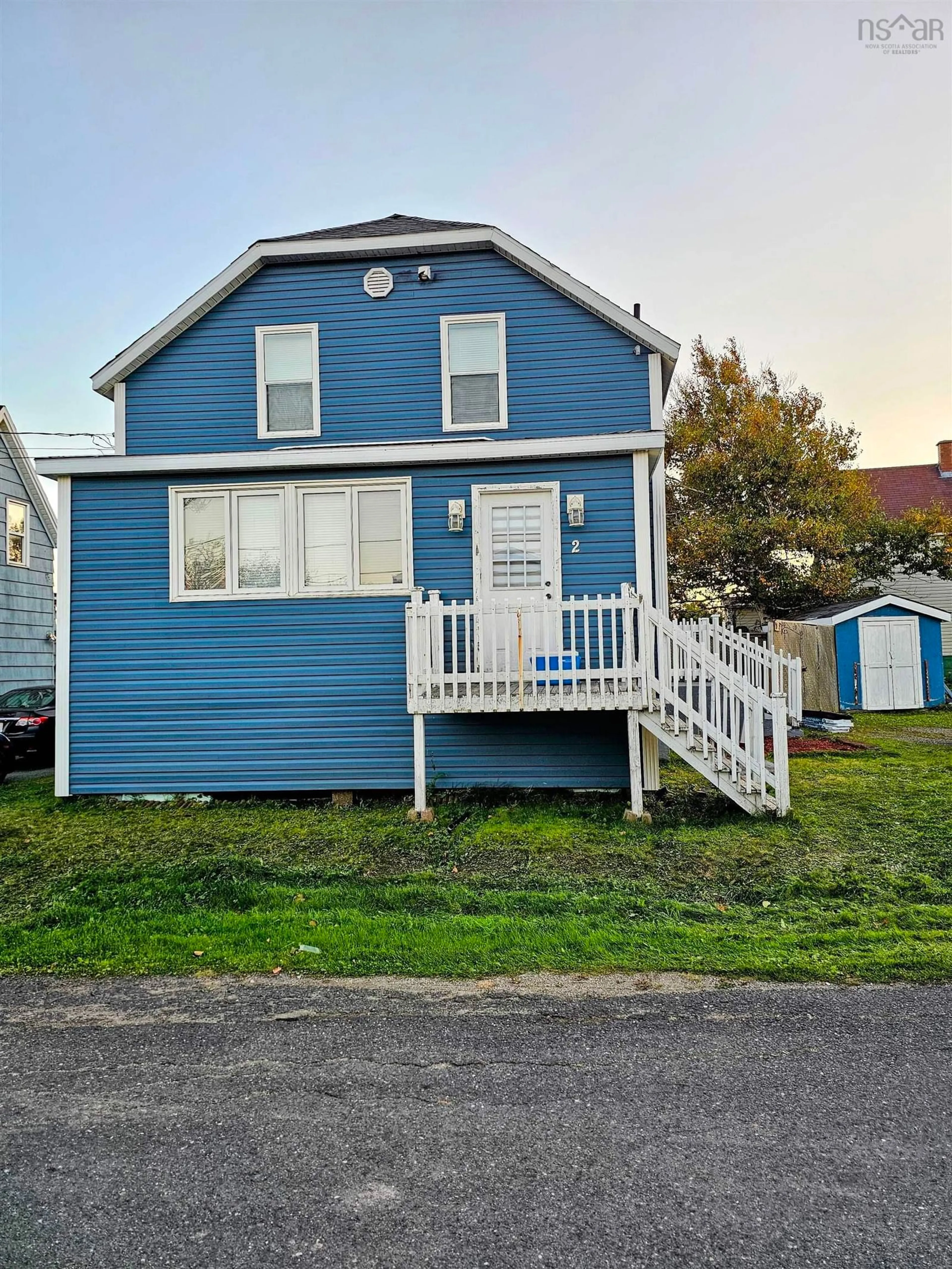 Frontside or backside of a home, cottage for 2 Murray St, Glace Bay Nova Scotia B1A 3K5