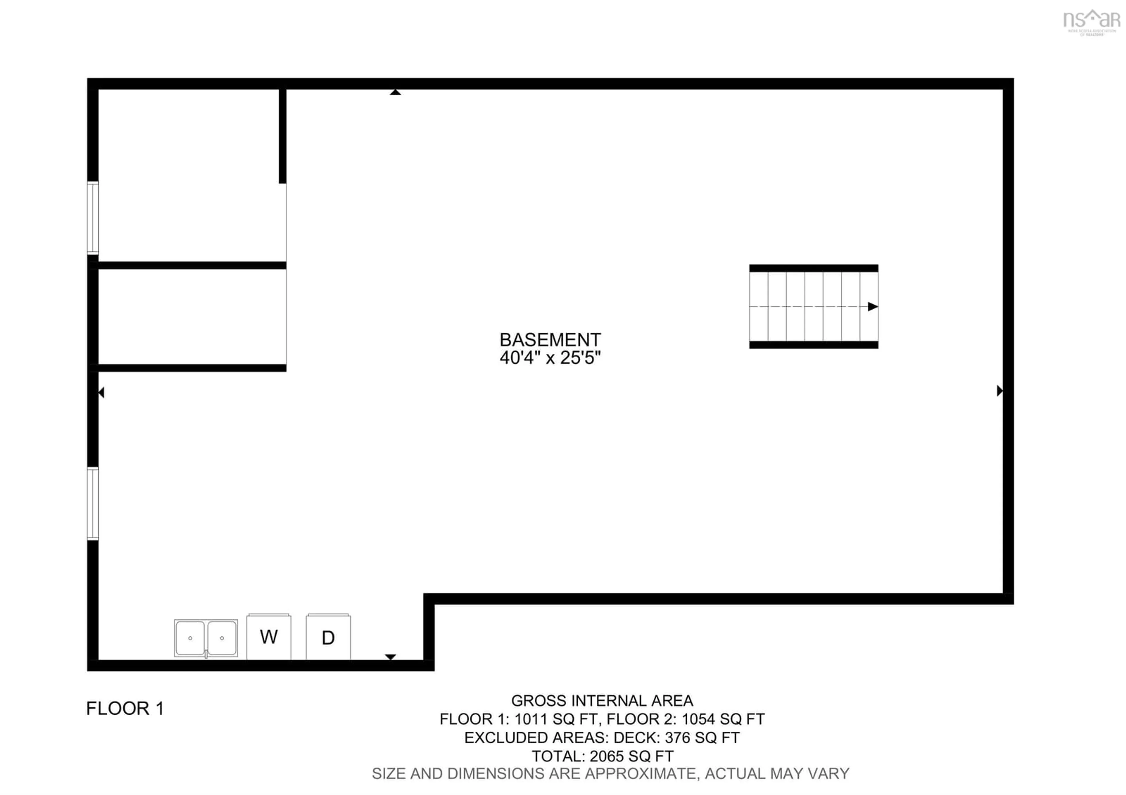 Floor plan for 7211 Highway 1, Ardoise Nova Scotia B0N 1L0