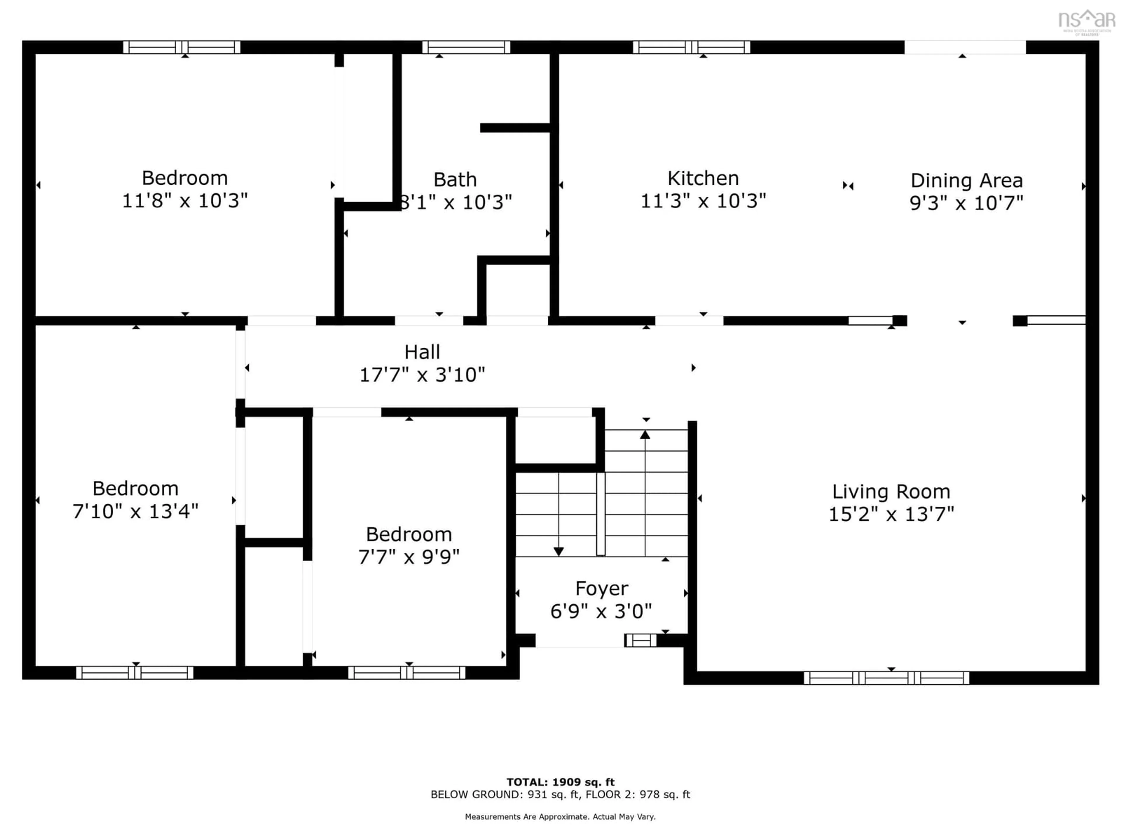 Floor plan for 6 Nordic Crt, Lower Sackville Nova Scotia B4C 3E3