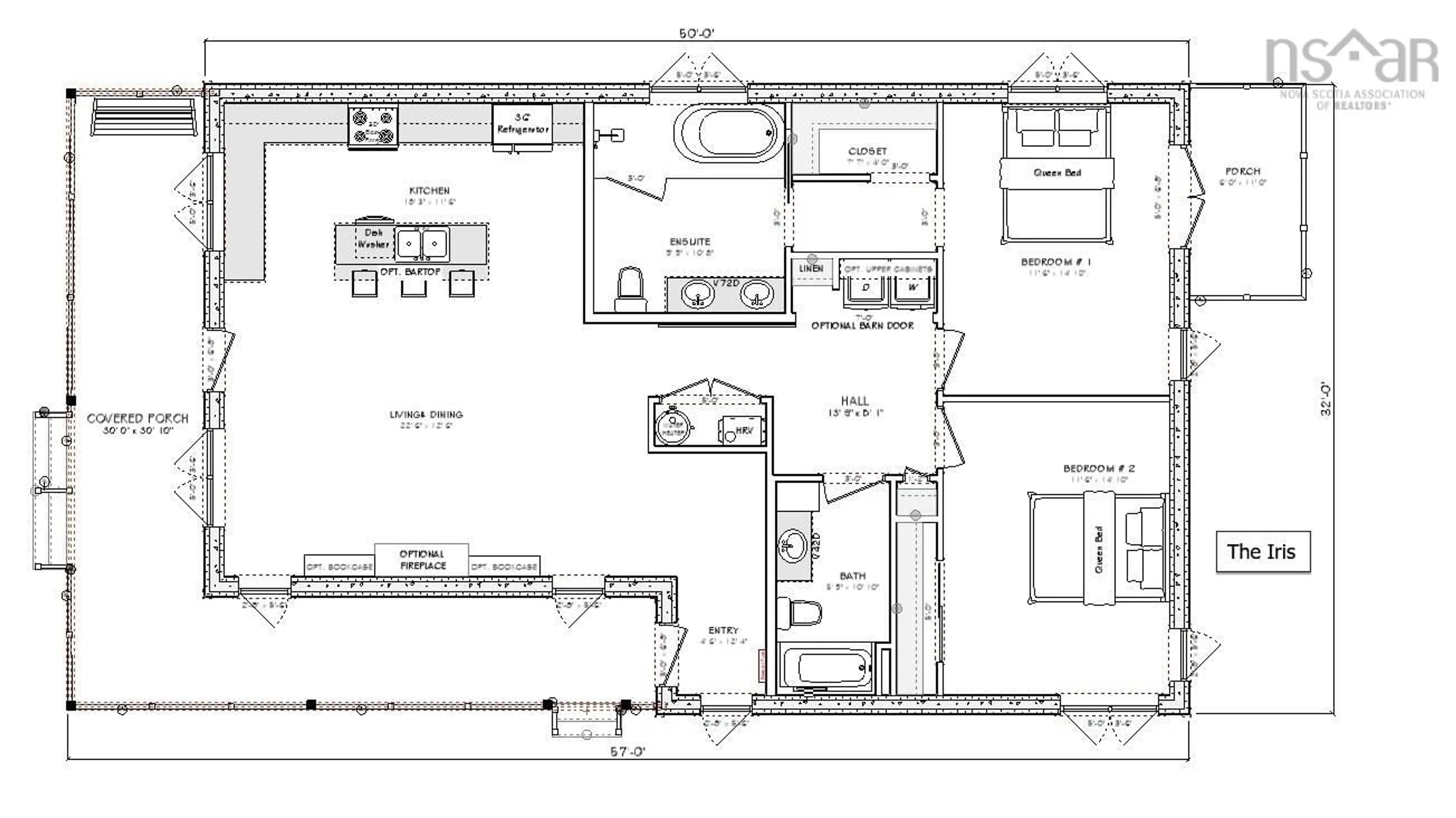 Floor plan for Lot Michaela St #2, Pictou Nova Scotia B0K 1H0