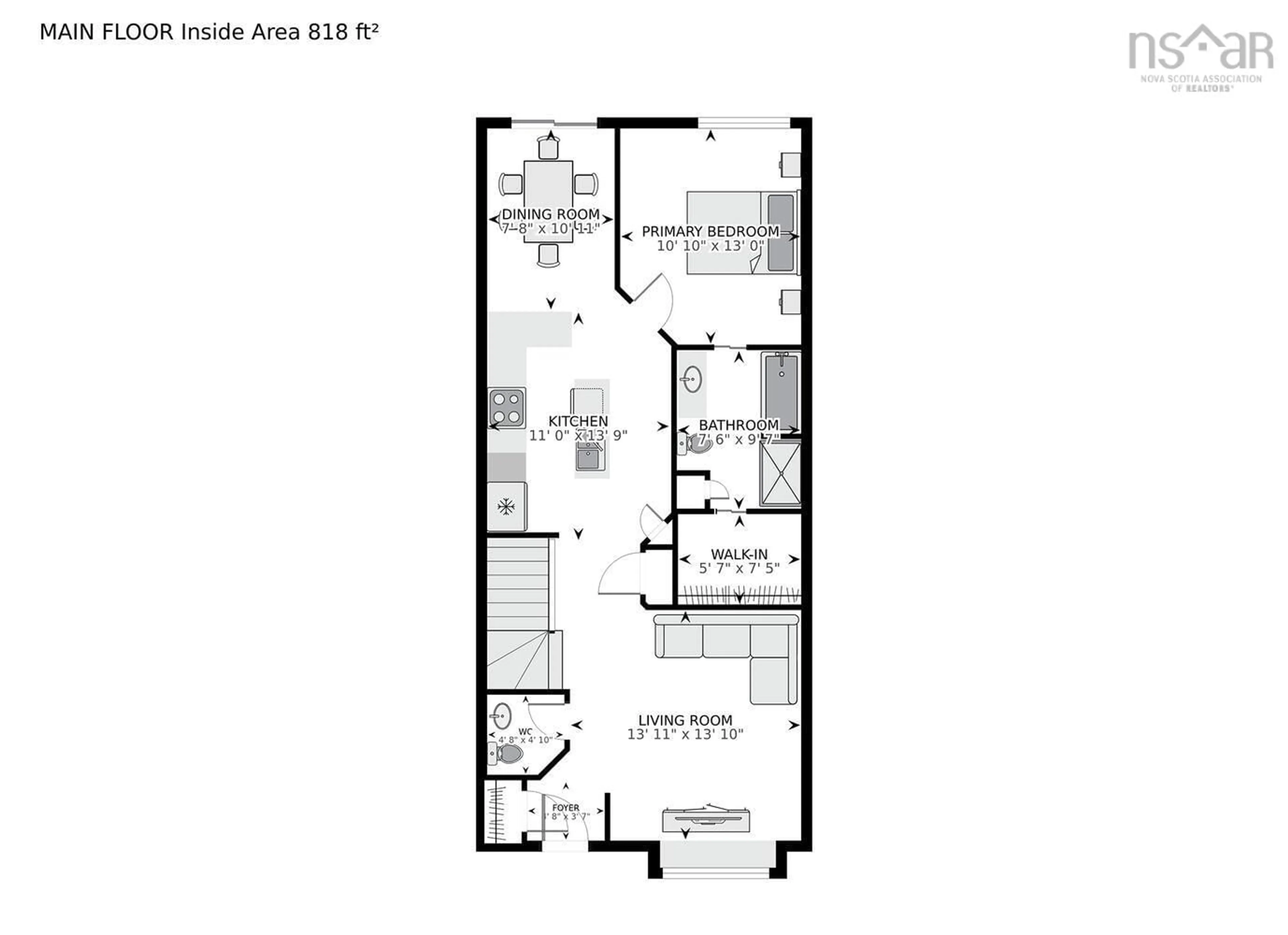 Floor plan for 8 Cabernet Crt, Timberlea Nova Scotia B3T 0E4