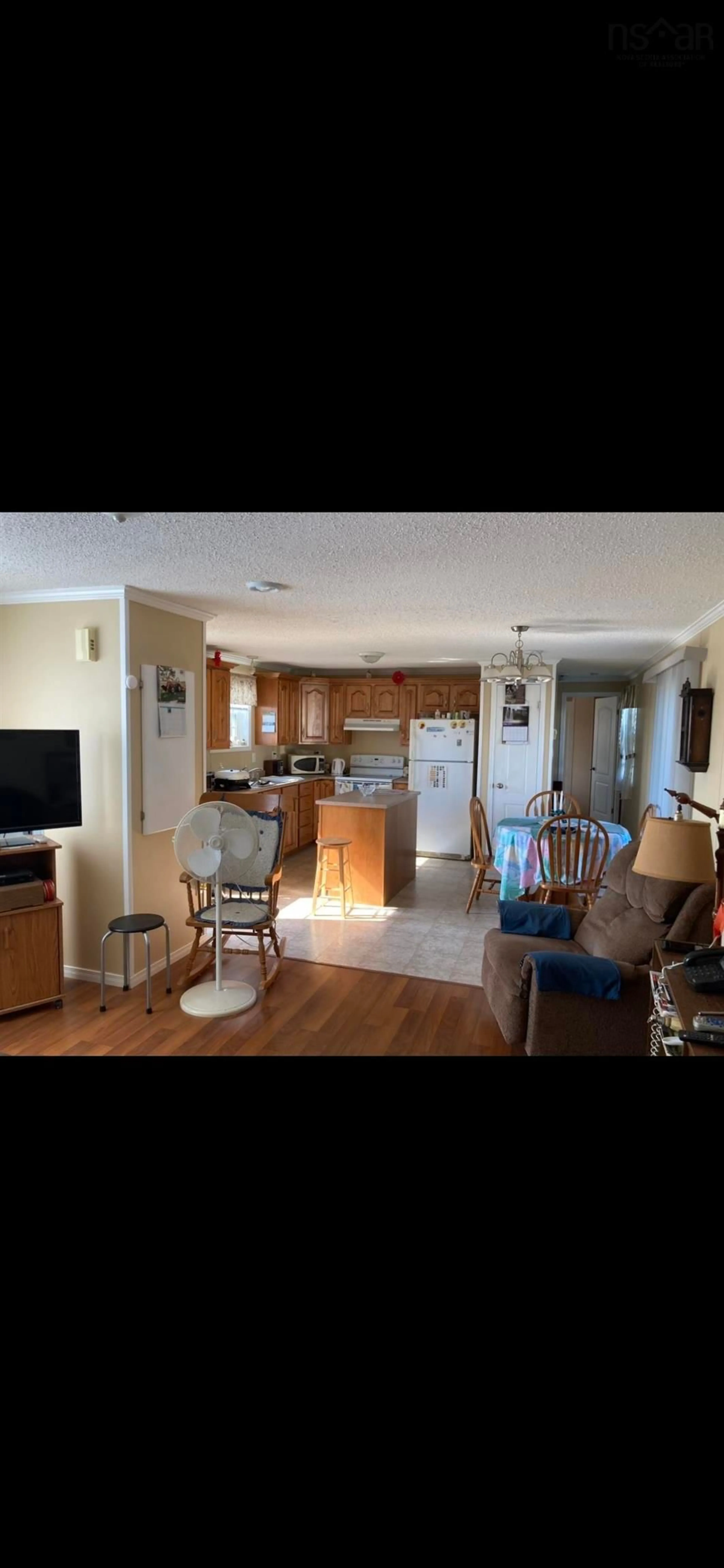 Open concept kitchen for 452 Old Pinevale Rd., Pinevale Nova Scotia B2G 2L3