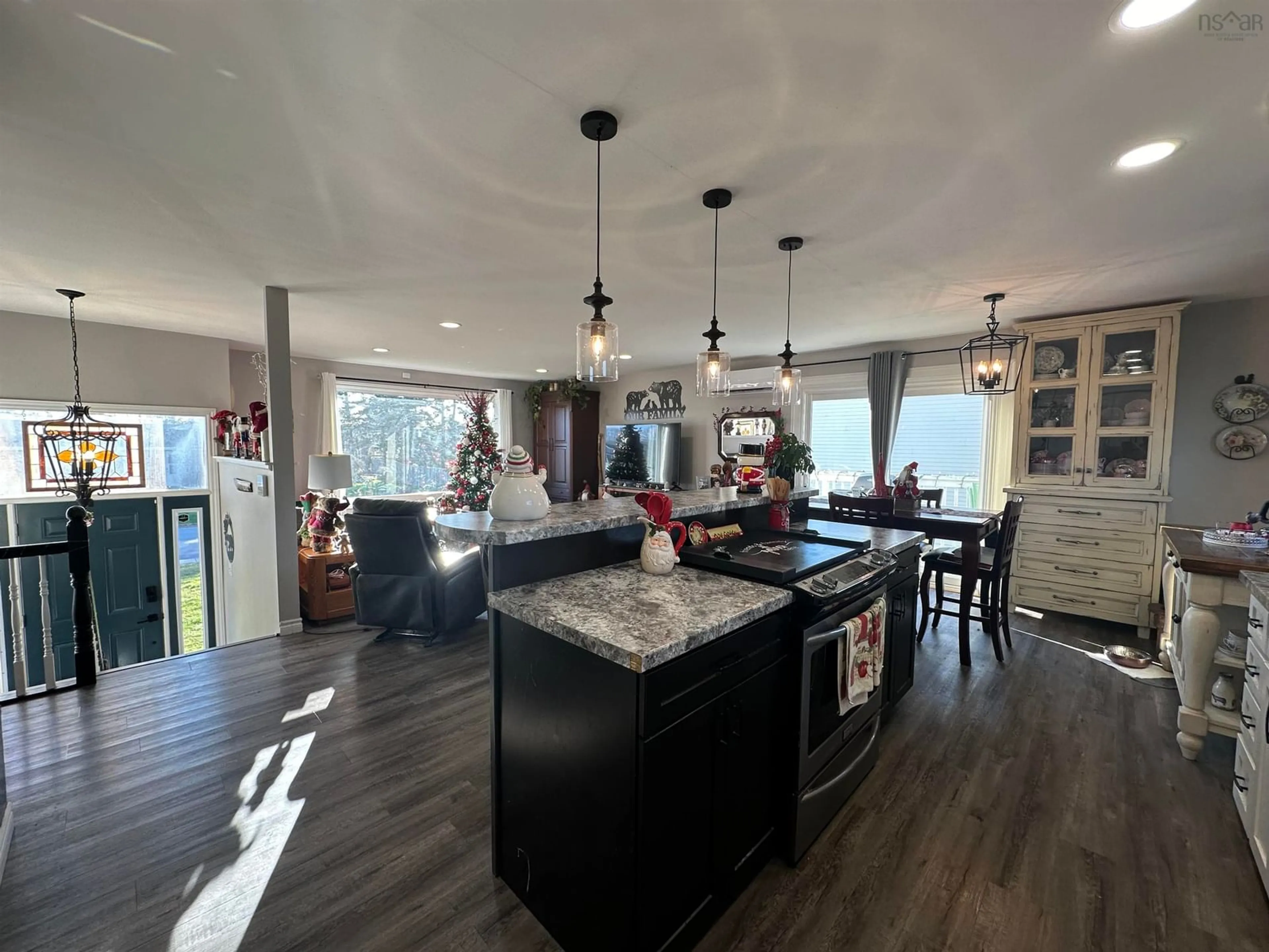 Open concept kitchen for 9 Sprucewood Dr, Yarmouth Nova Scotia B5A 4G5