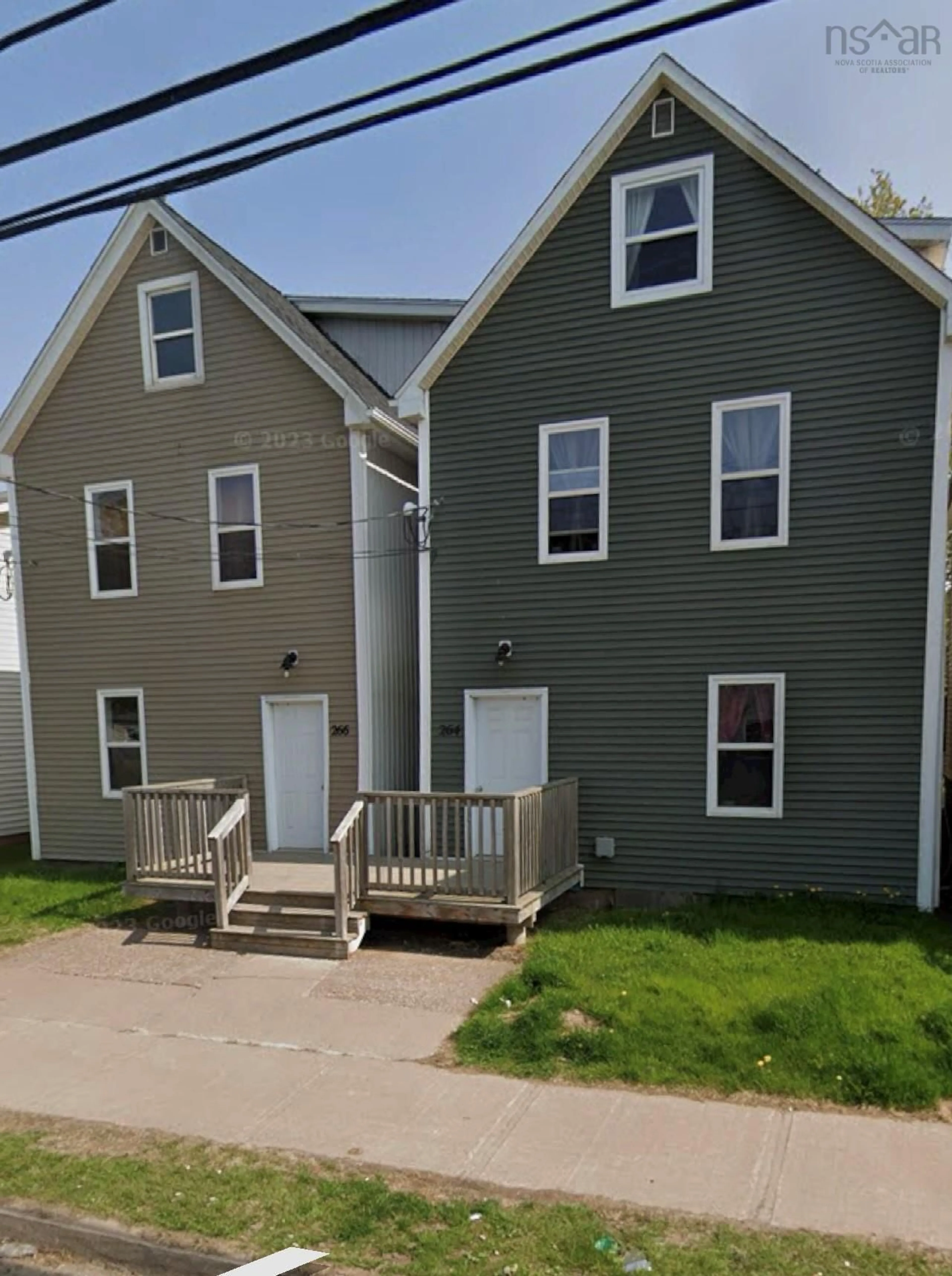 A pic from exterior of the house or condo, the front or back of building for 264-266 Queen St, Truro Nova Scotia B2N 2C1