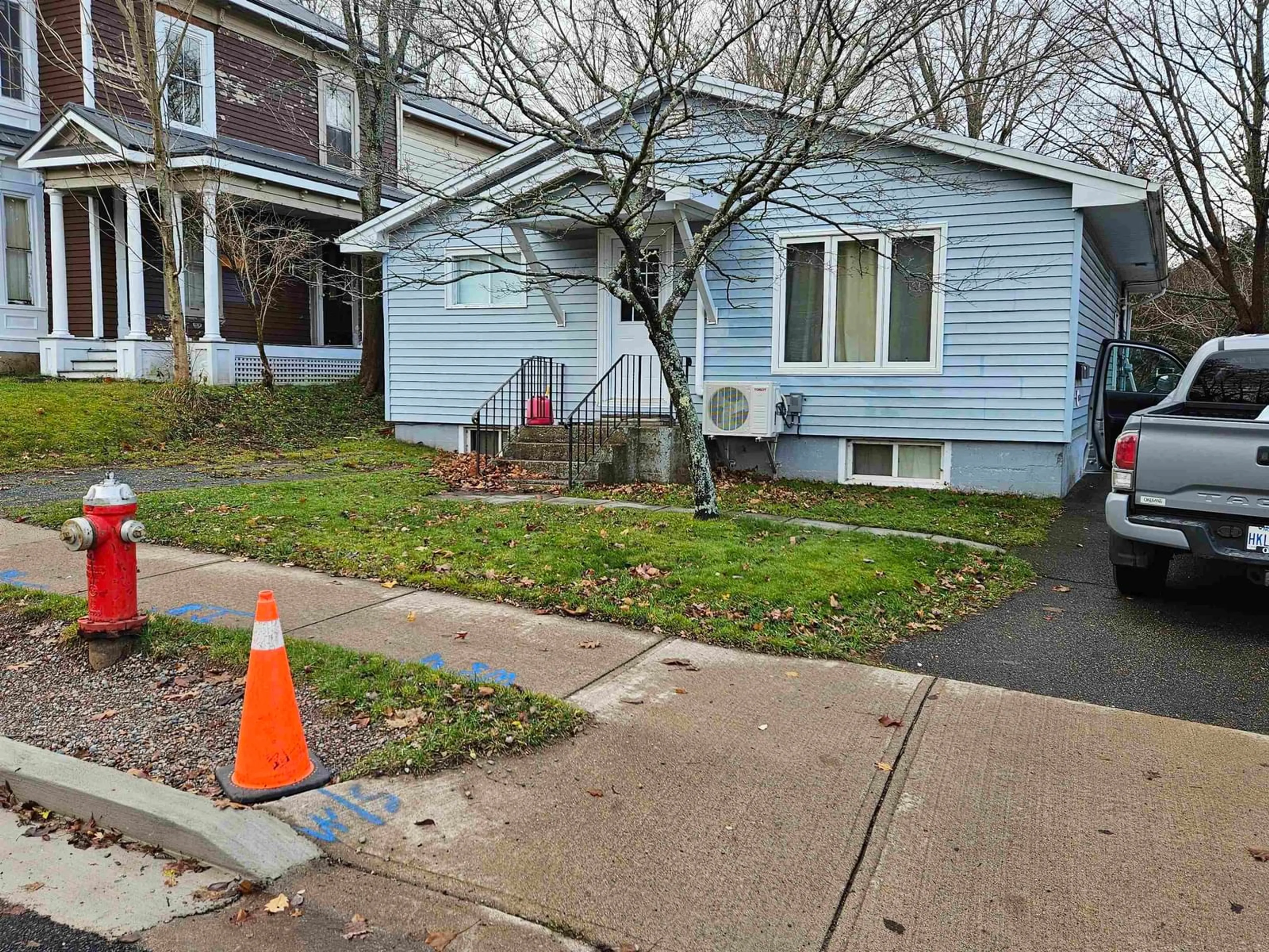 Frontside or backside of a home, the street view for 54 Lyman St, Truro Nova Scotia B2N 4S2