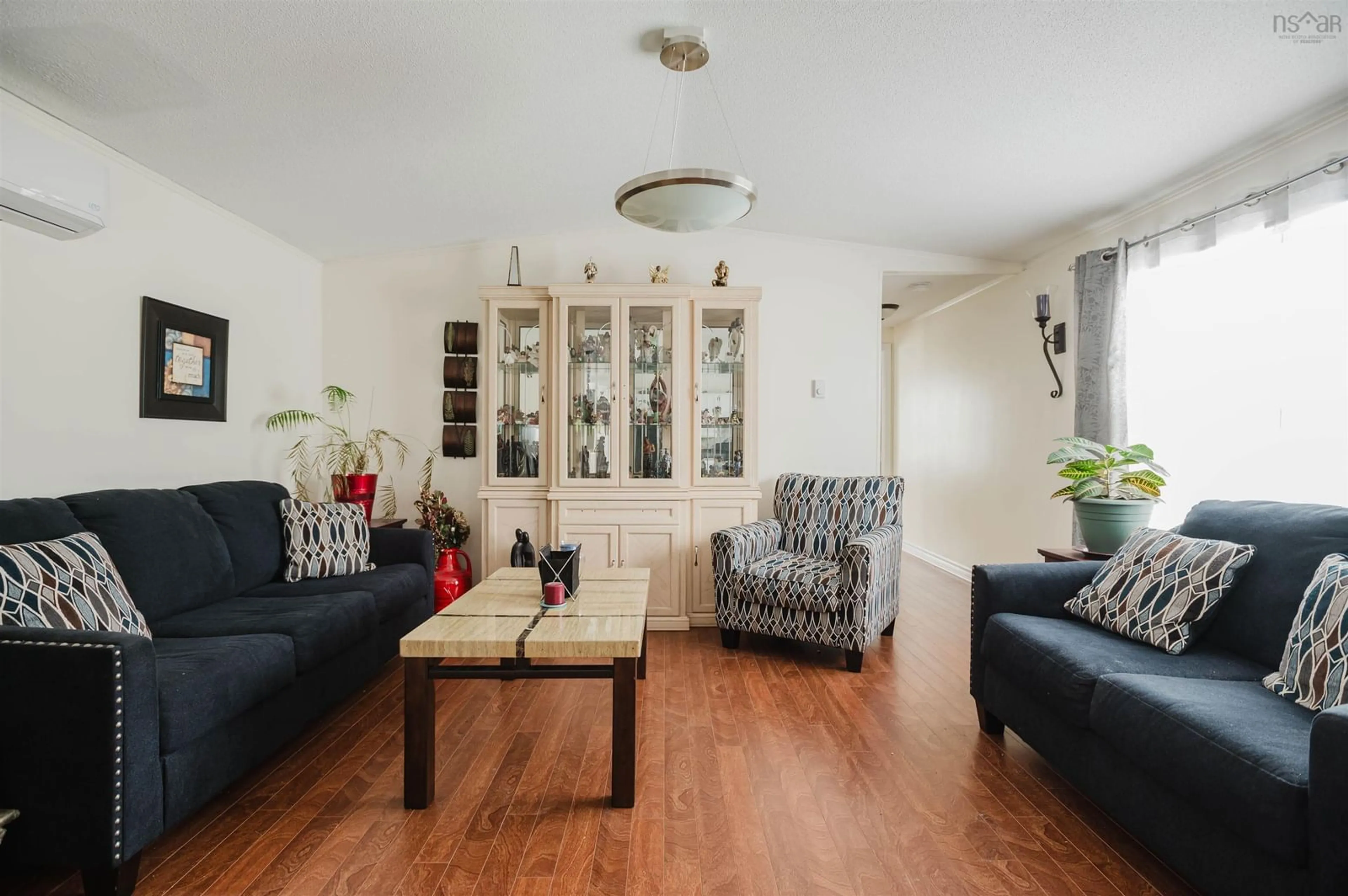 Living room, wood floors for 30 Earleton Ave, Dartmouth Nova Scotia B2Y 2A7