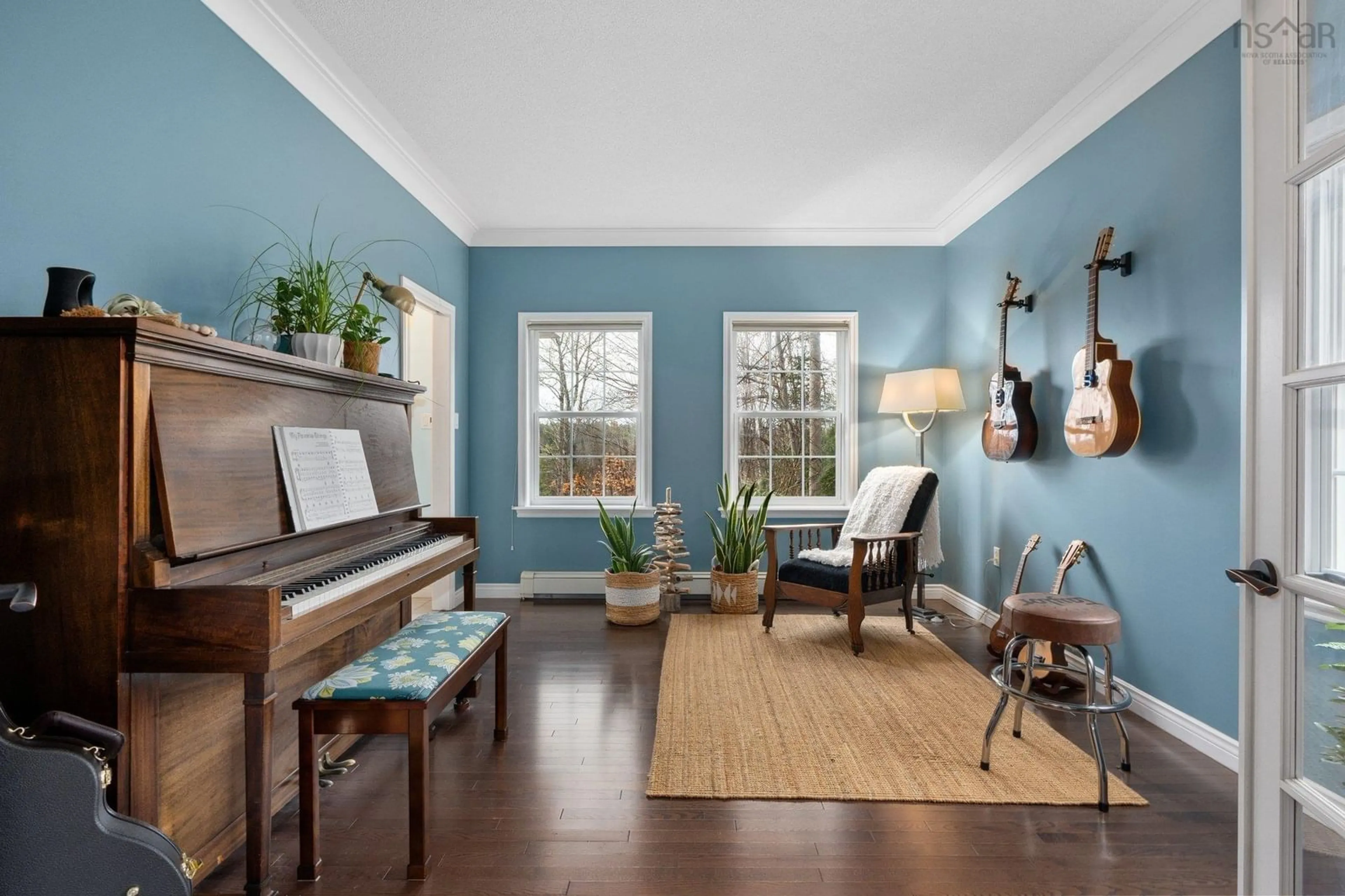 Living room, wood floors for 209 Glen Arbour Way, Hammonds Plains Nova Scotia B4B 1T5