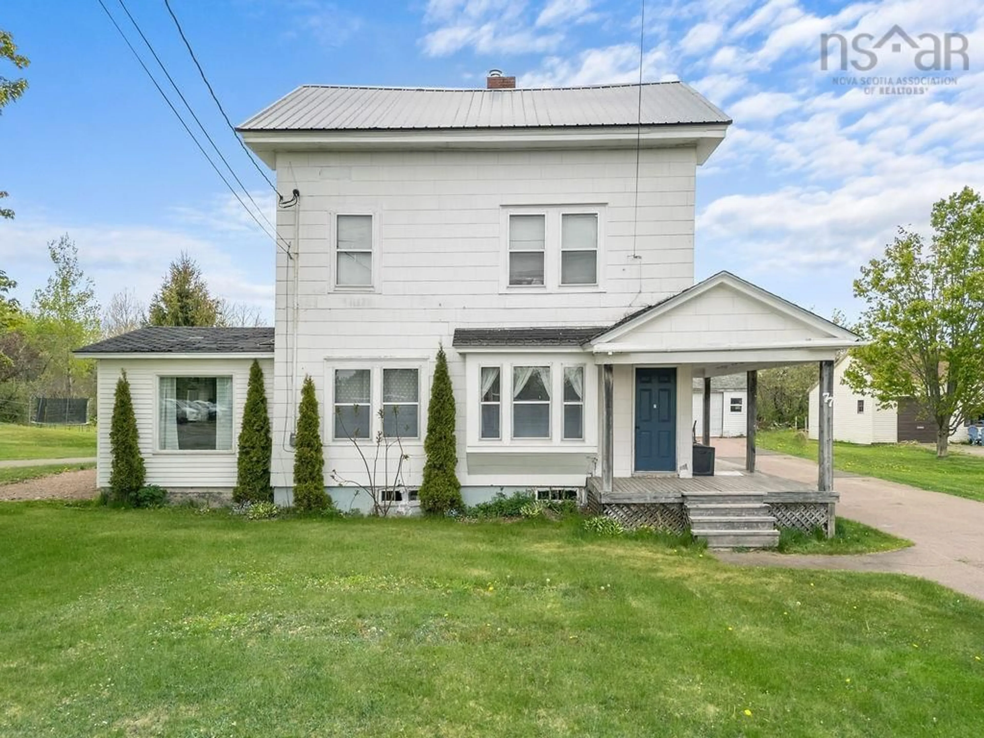 Frontside or backside of a home, cottage for 77 Jenks Avenue, Parrsboro Nova Scotia B0M 1S0