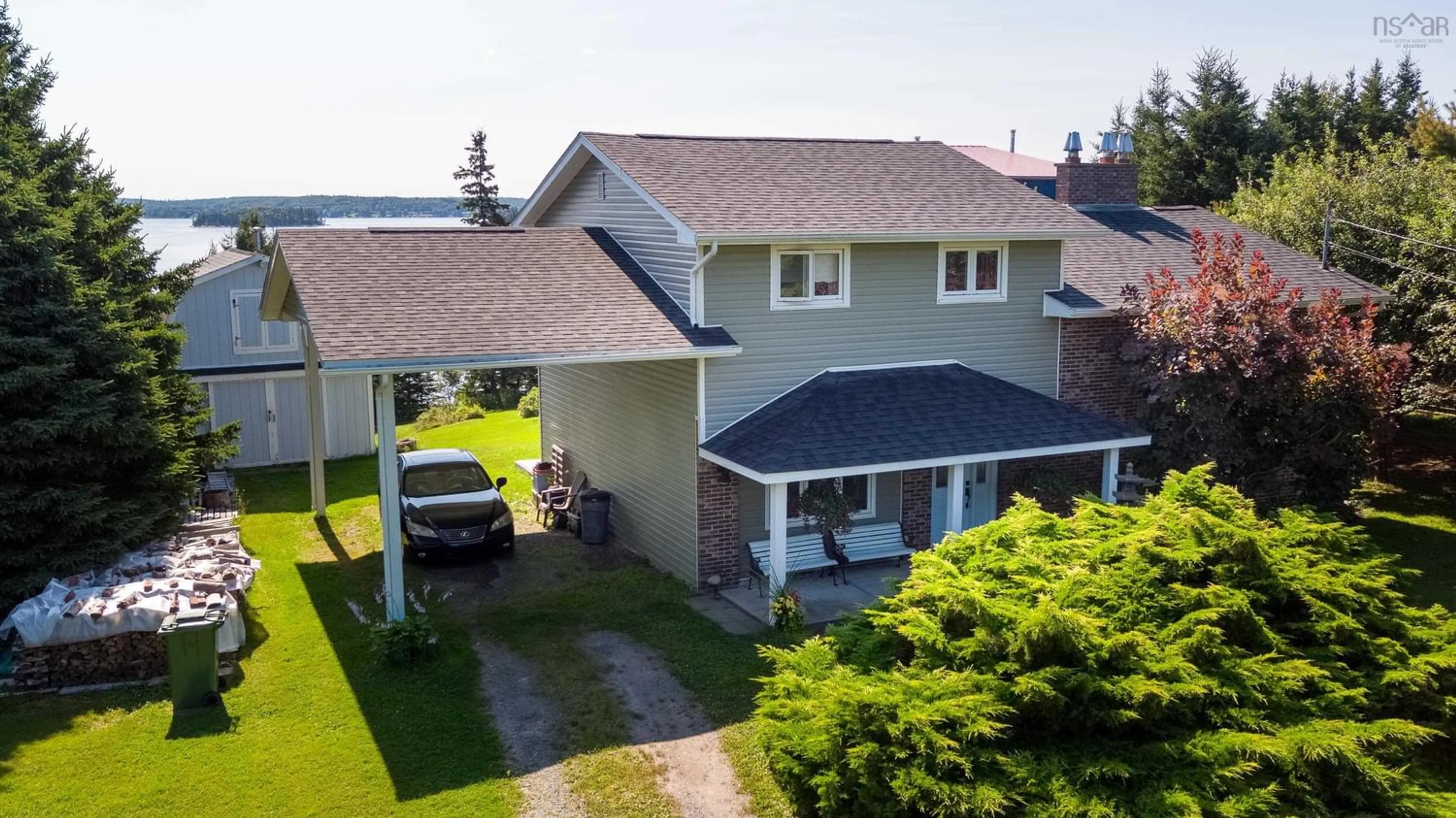 Frontside or backside of a home, cottage for 100 Meisner Point Rd, Ingramport Nova Scotia B3E 3Z3