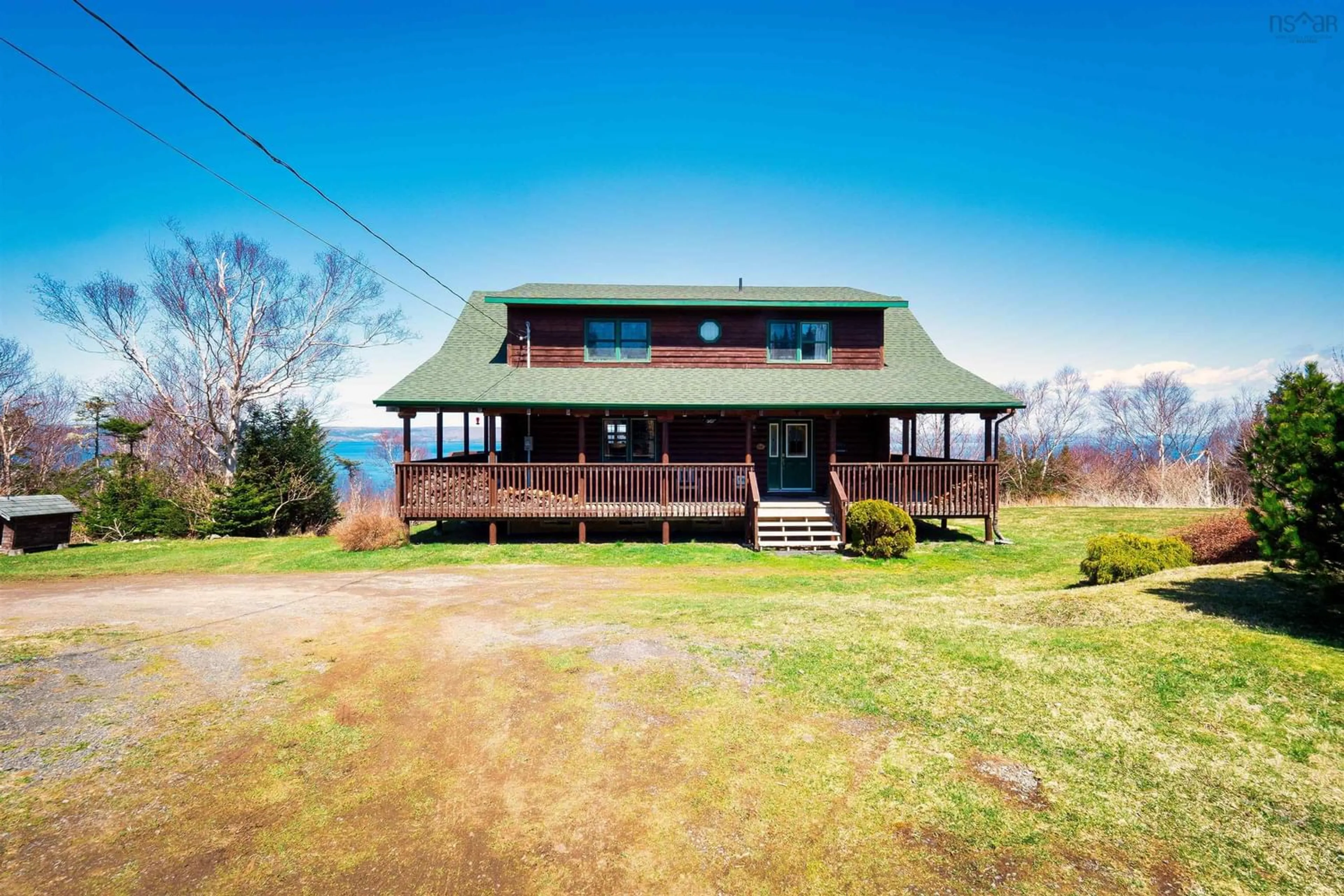 Frontside or backside of a home, cottage for 165 Diana Mountain Rd, The Points West Bay Nova Scotia B0E 3K0