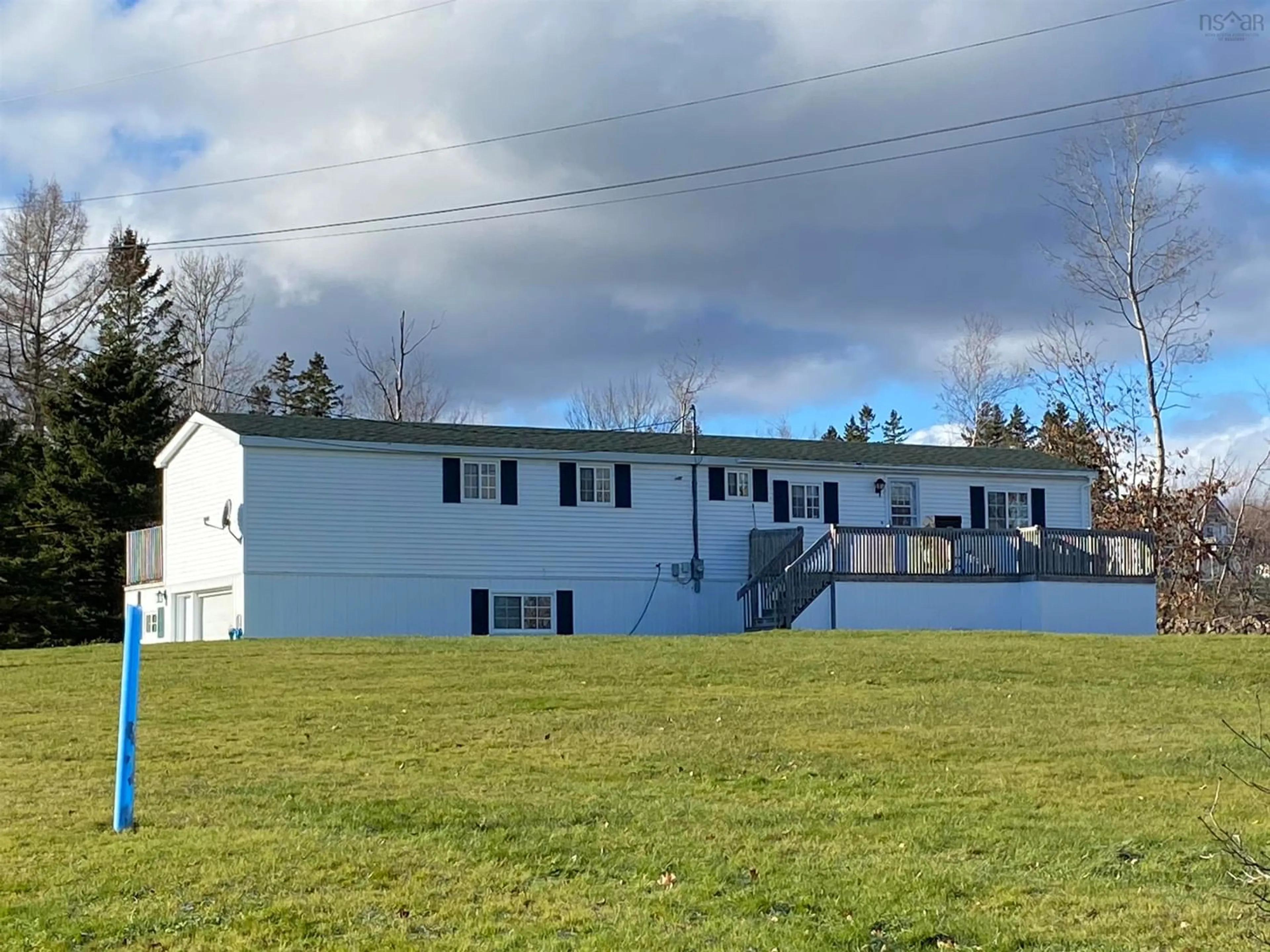 Frontside or backside of a home, the front or back of building for 1817 376 Hwy, Lyons Brook Nova Scotia B0K 1H0