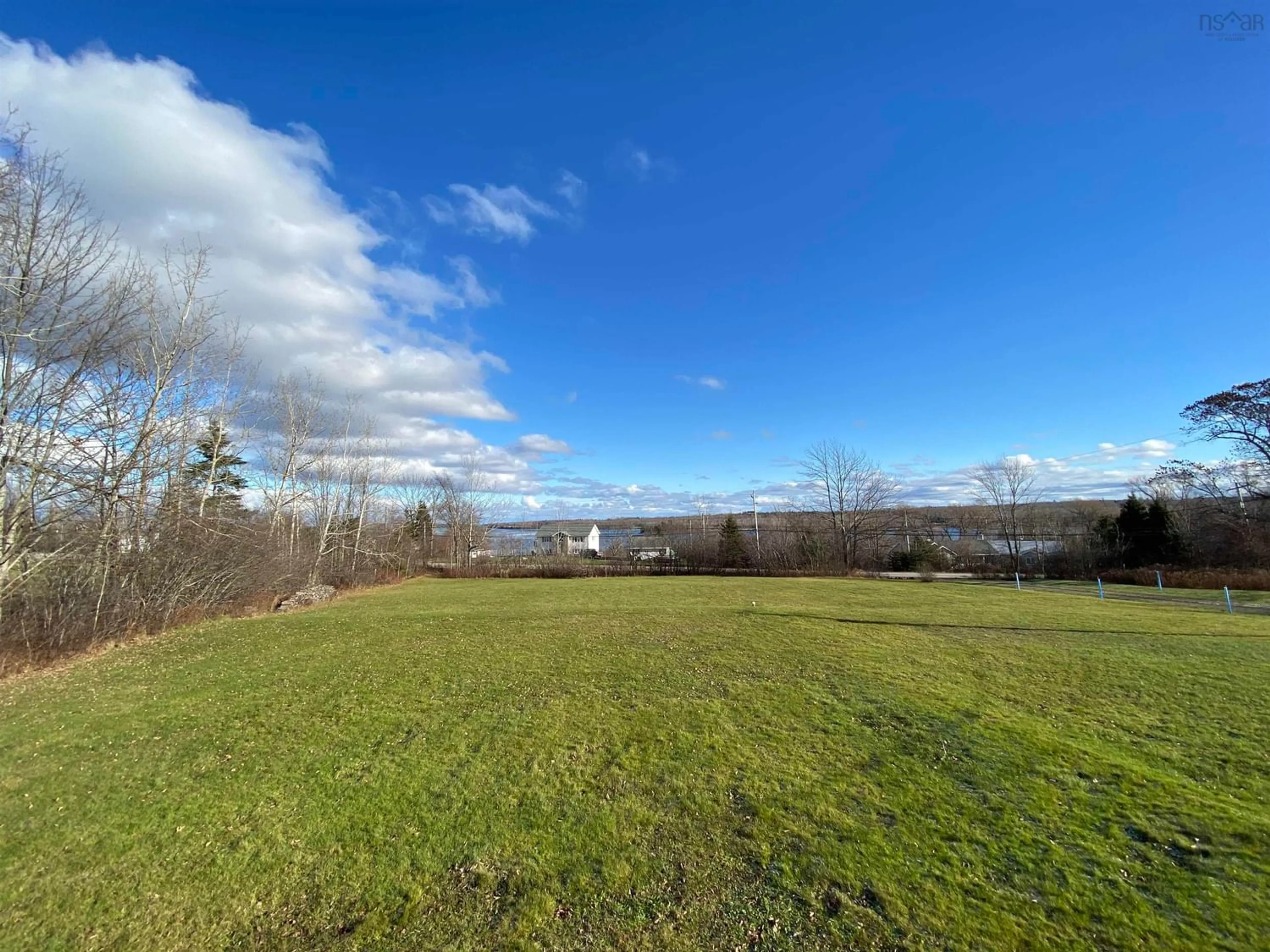 A pic from exterior of the house or condo, the fenced backyard for 1817 376 Hwy, Lyons Brook Nova Scotia B0K 1H0