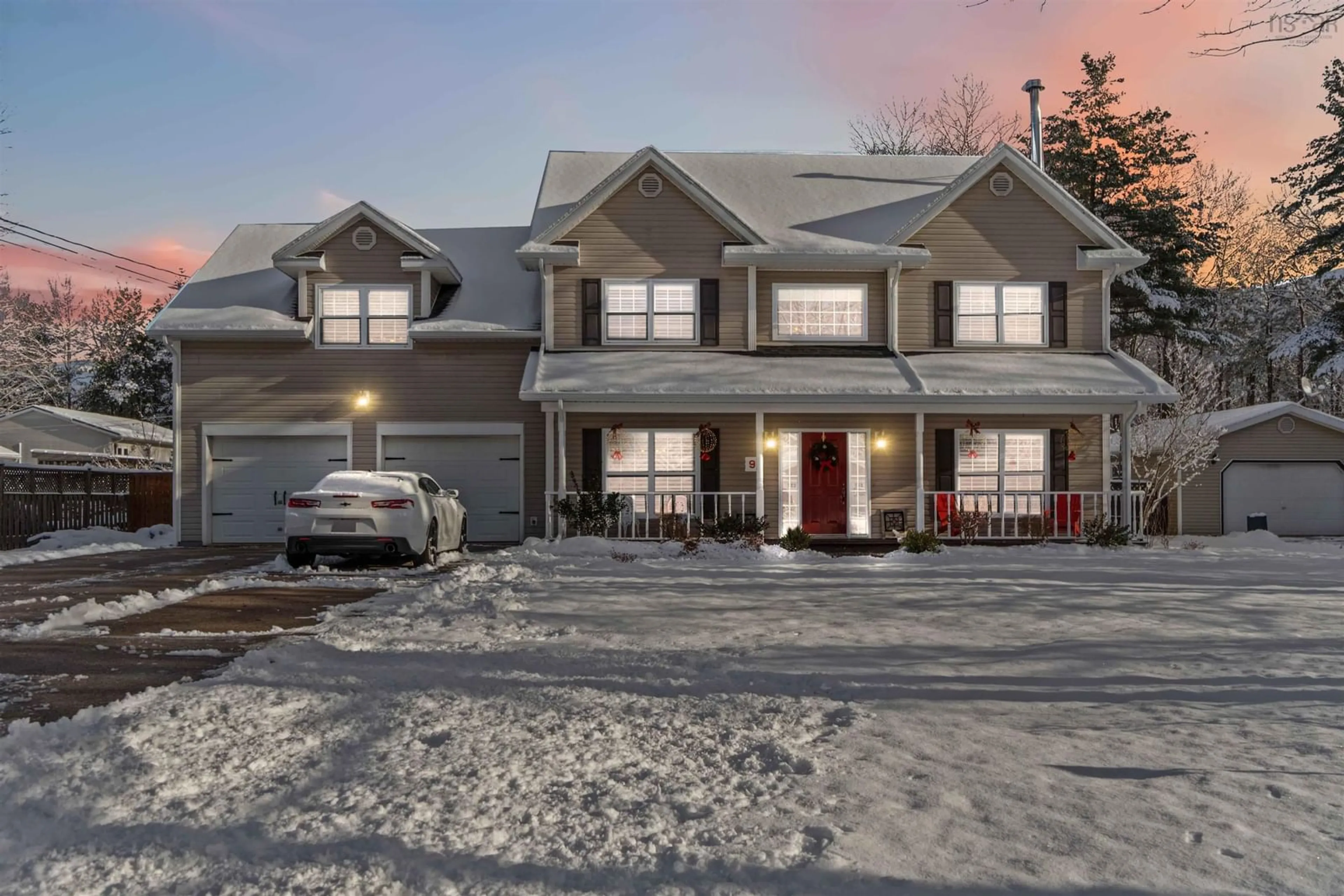 Frontside or backside of a home, the street view for 9 Robie Ave, Greenwood Nova Scotia B0P 1R0