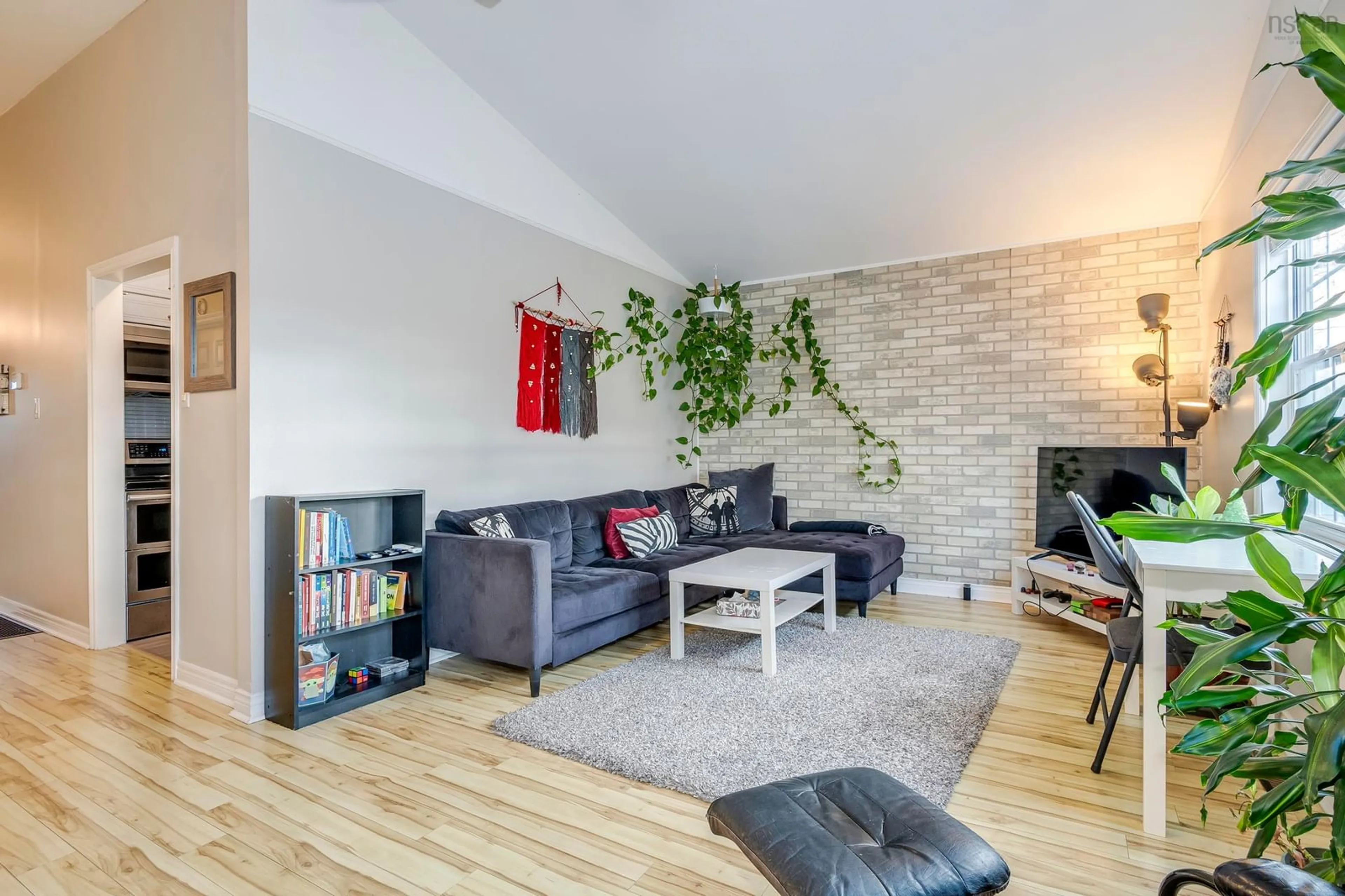 Living room, wood floors for 217 Prince St, Lower Sackville Nova Scotia B4C 1L6