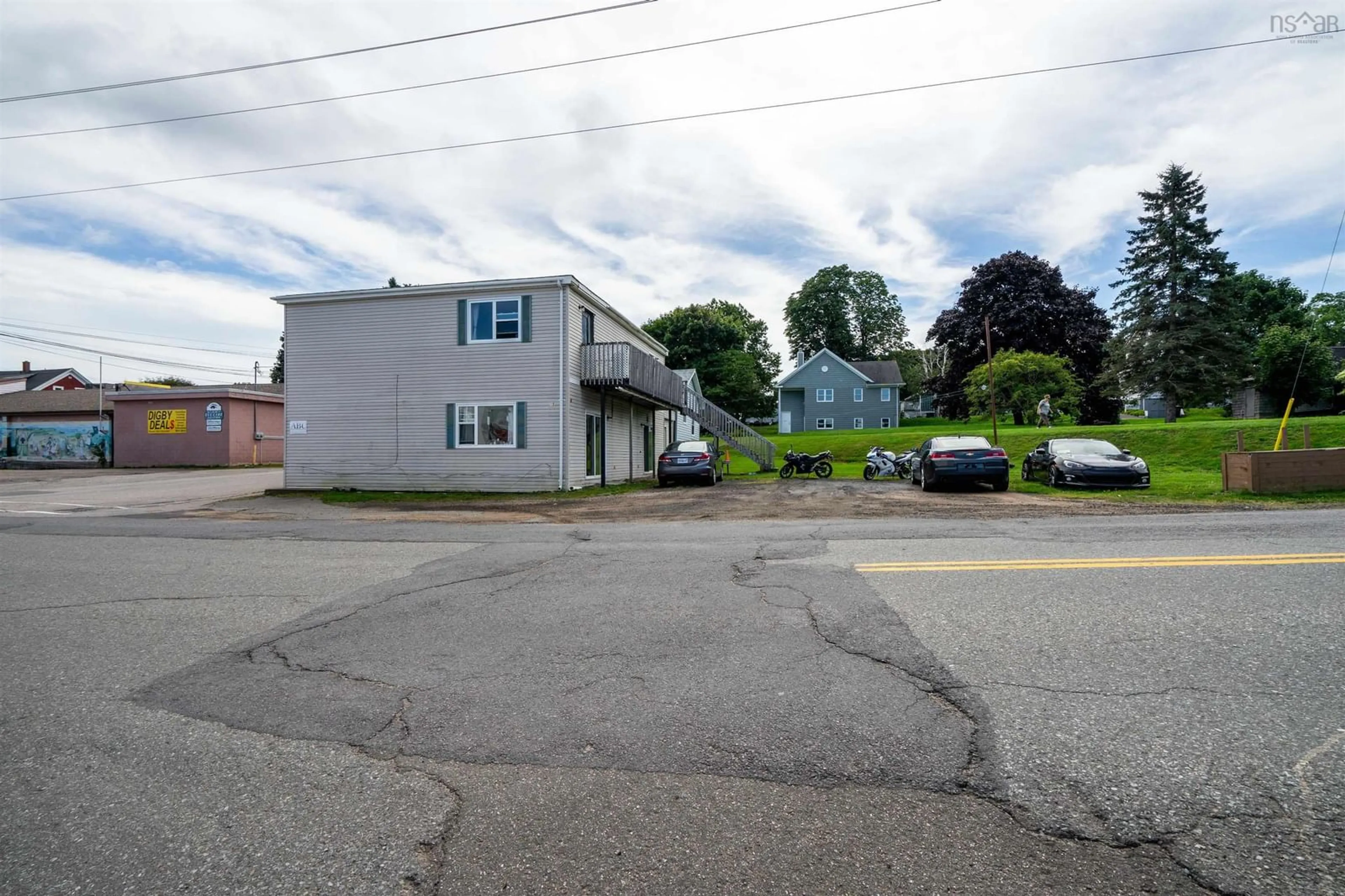 A pic from exterior of the house or condo, the street view for 19B Carleton Street, Digby Nova Scotia B0V 1A0